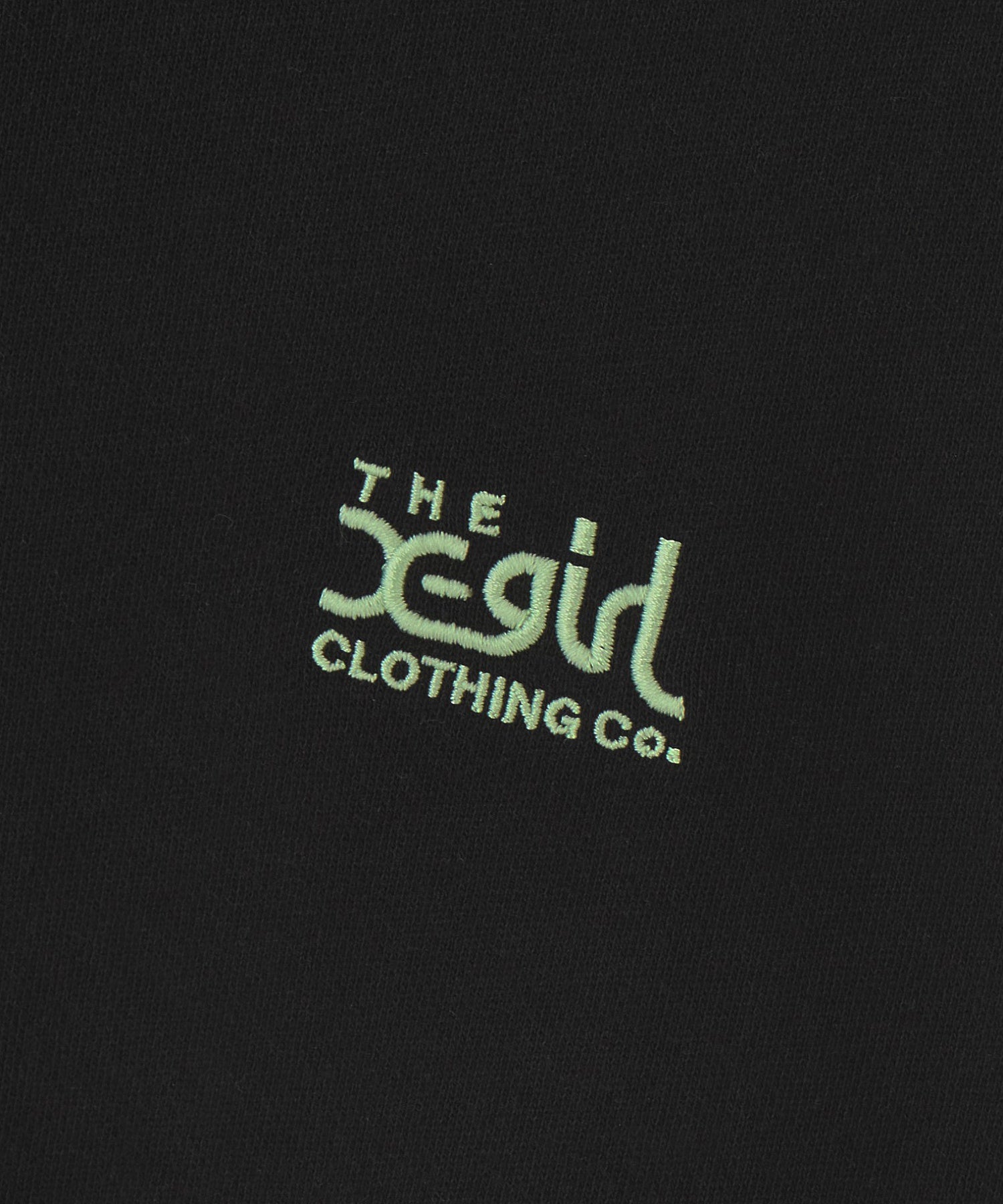 NEON BOX EMBROIDERED LOGO SWEAT TOP