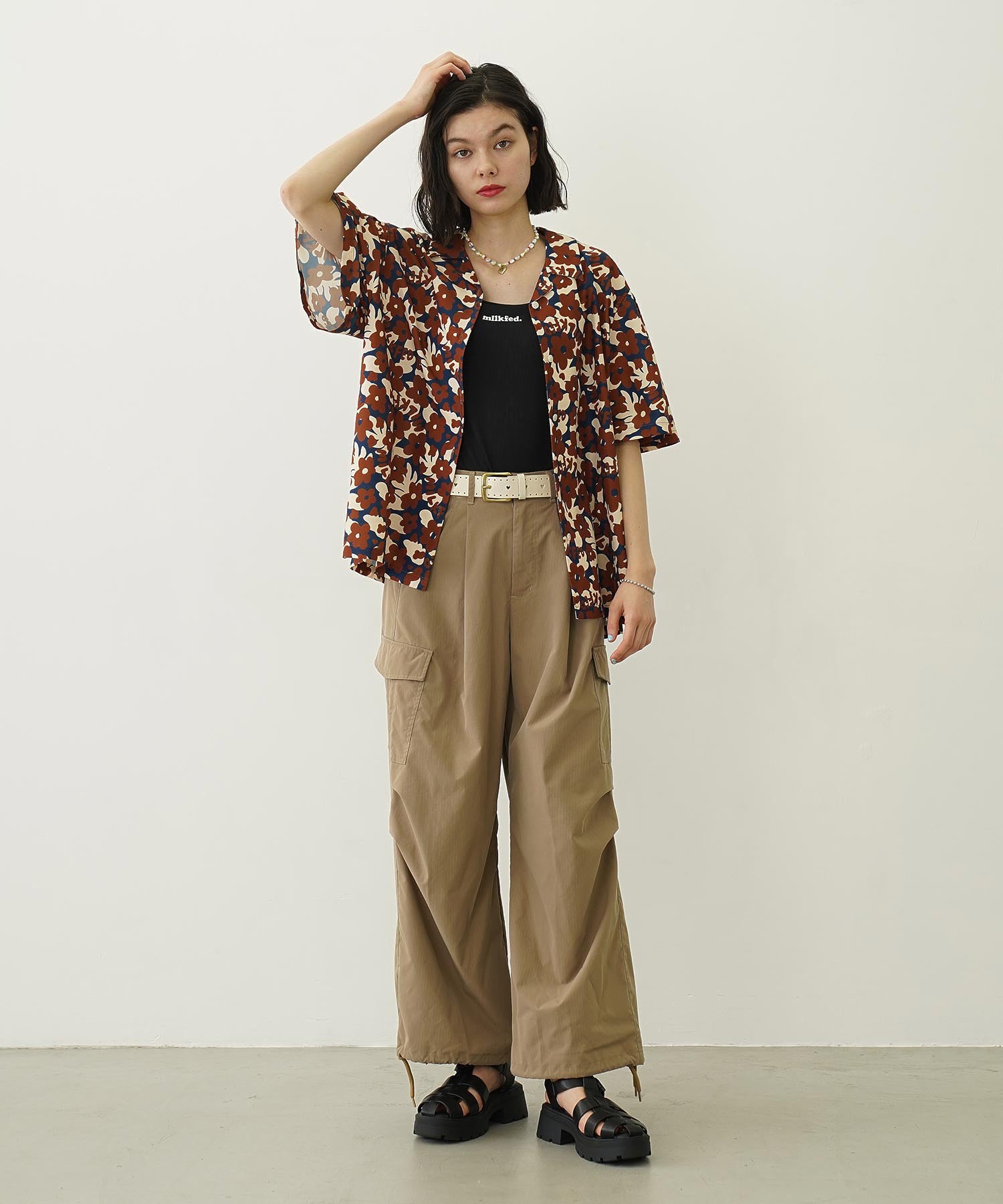 MILKFED. × OP BRA CAMISOLE