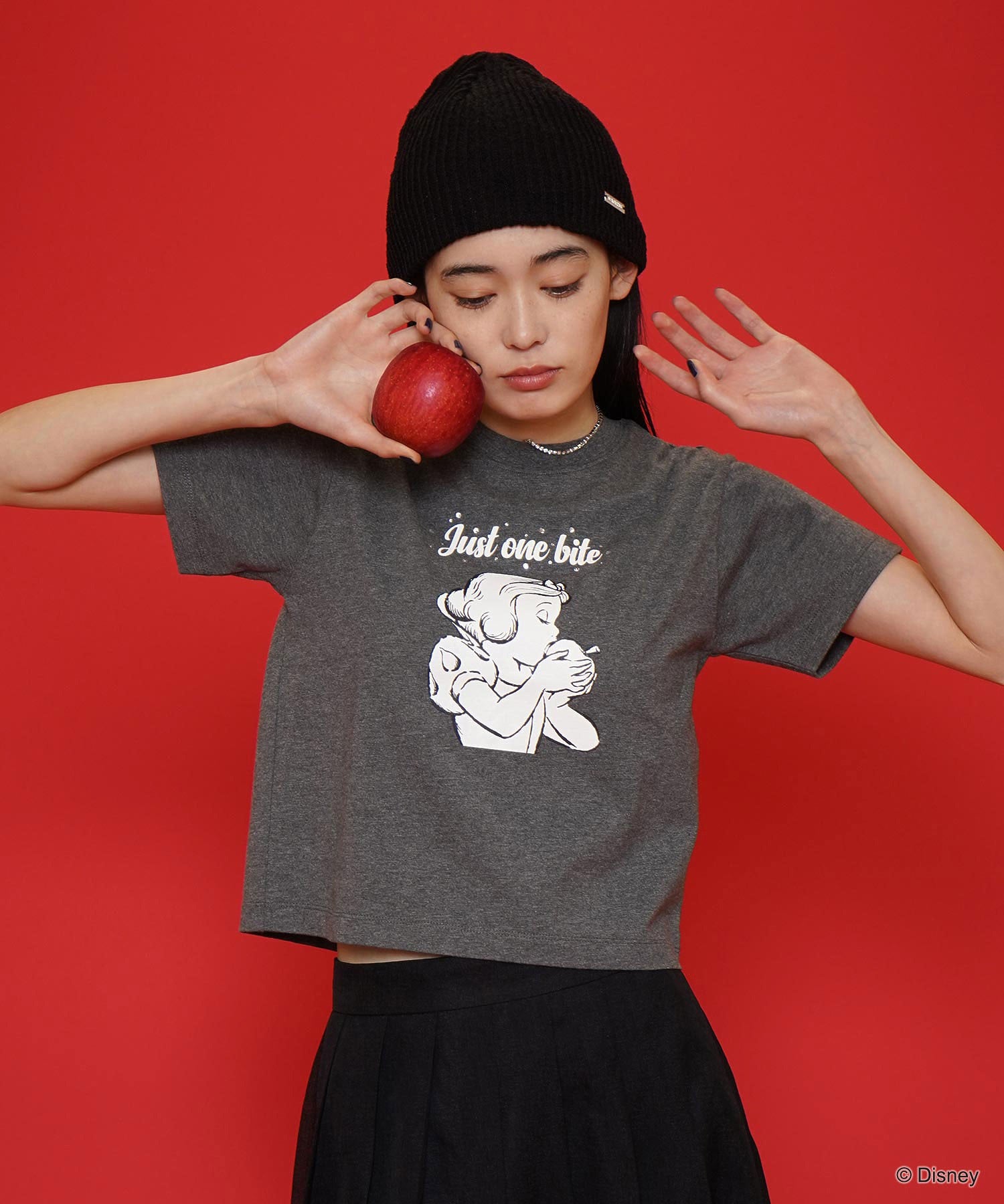 白雪姫/ストーンコンパクトTシャツ
