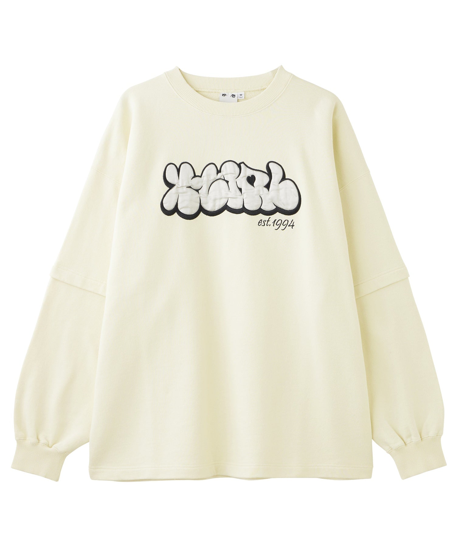 PLUMP LOGO LAYERED SWEAT TOP