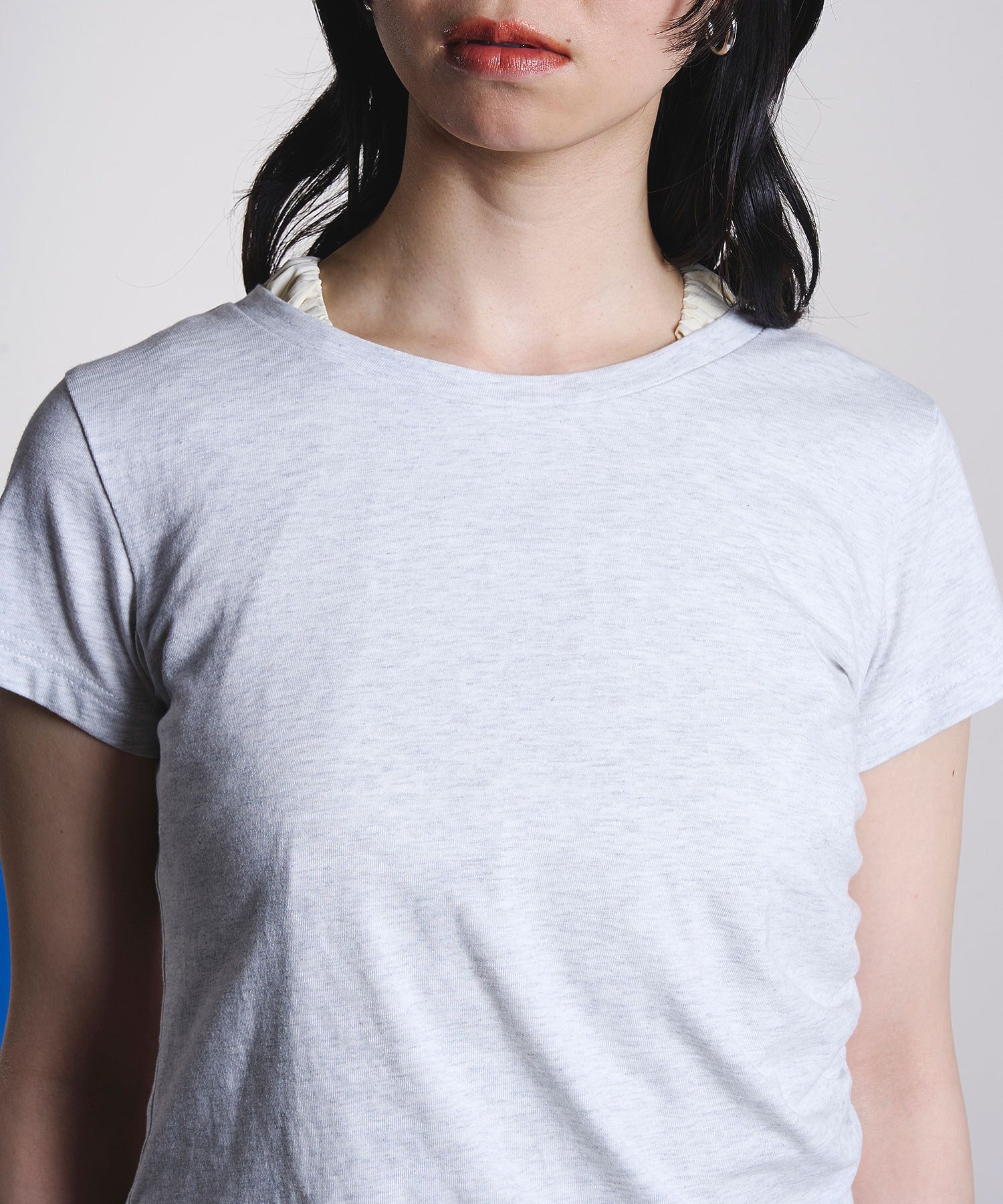 FRILL HEM TOP