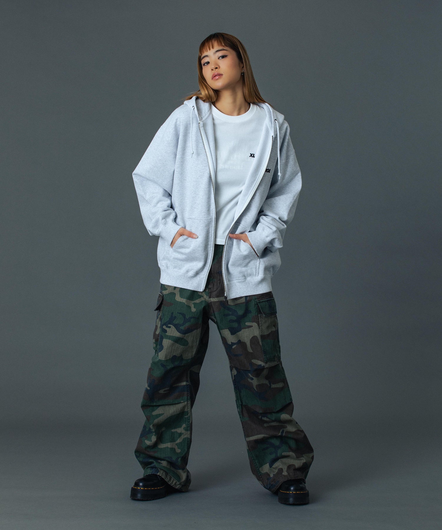 CAMO CARGO PANTS