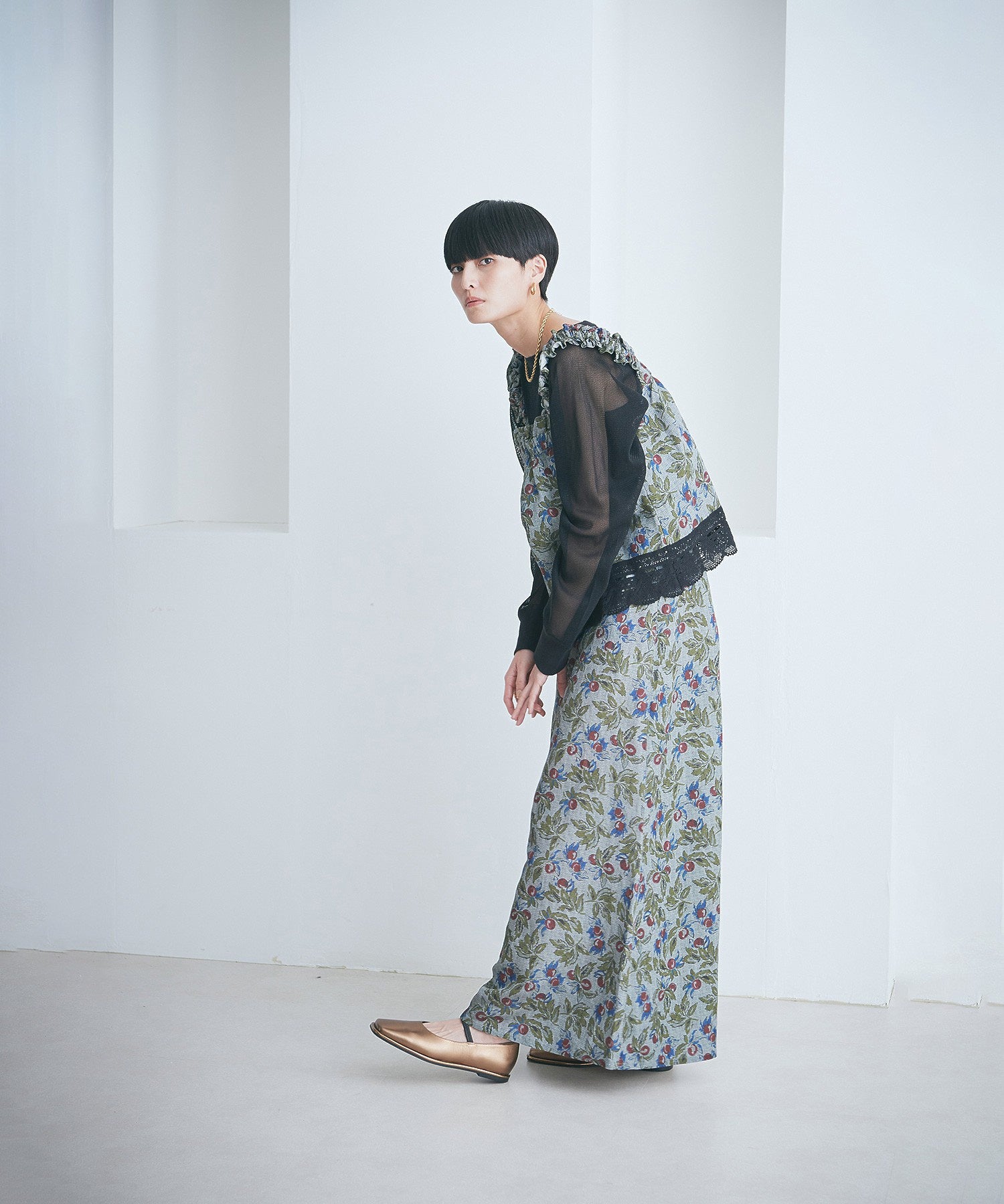 フルーツプリントキャミソール