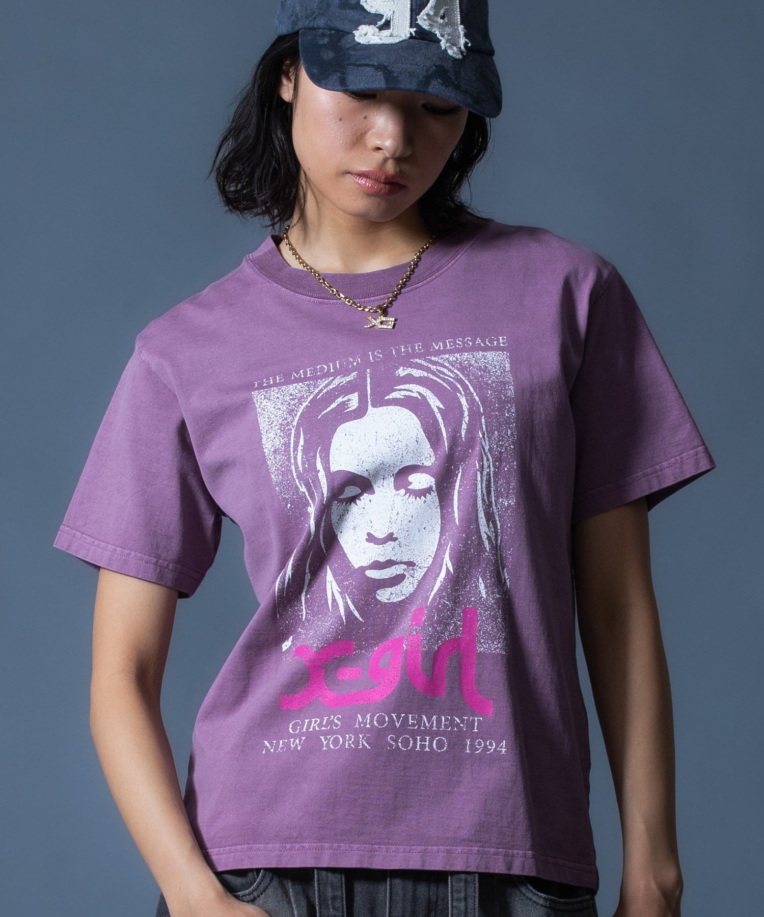 FADED FACE S/S TEE