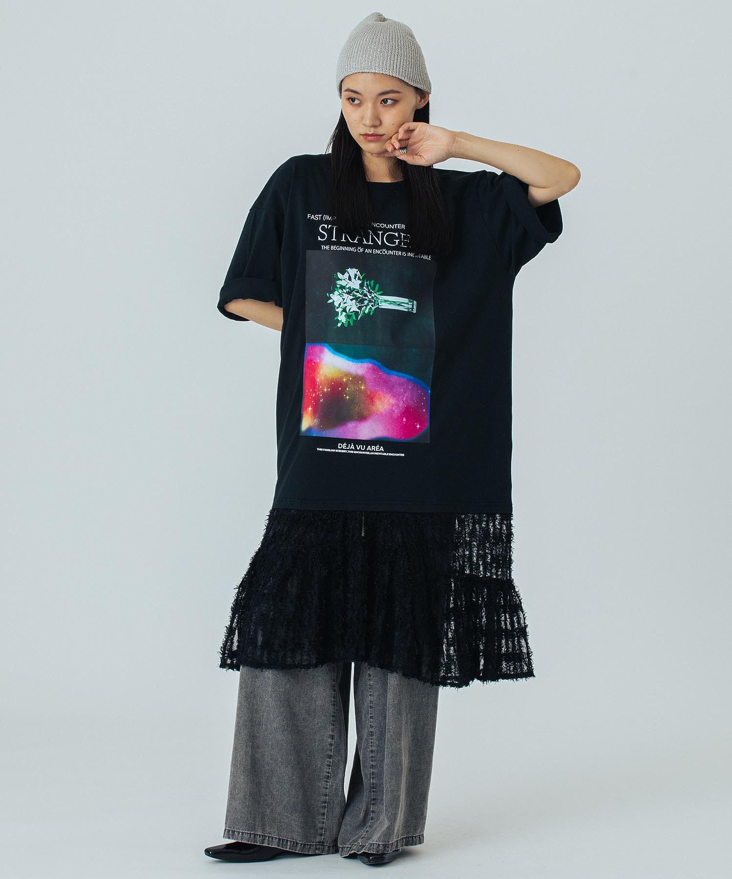 model:167cm 着用サイズ:ONE SIZE