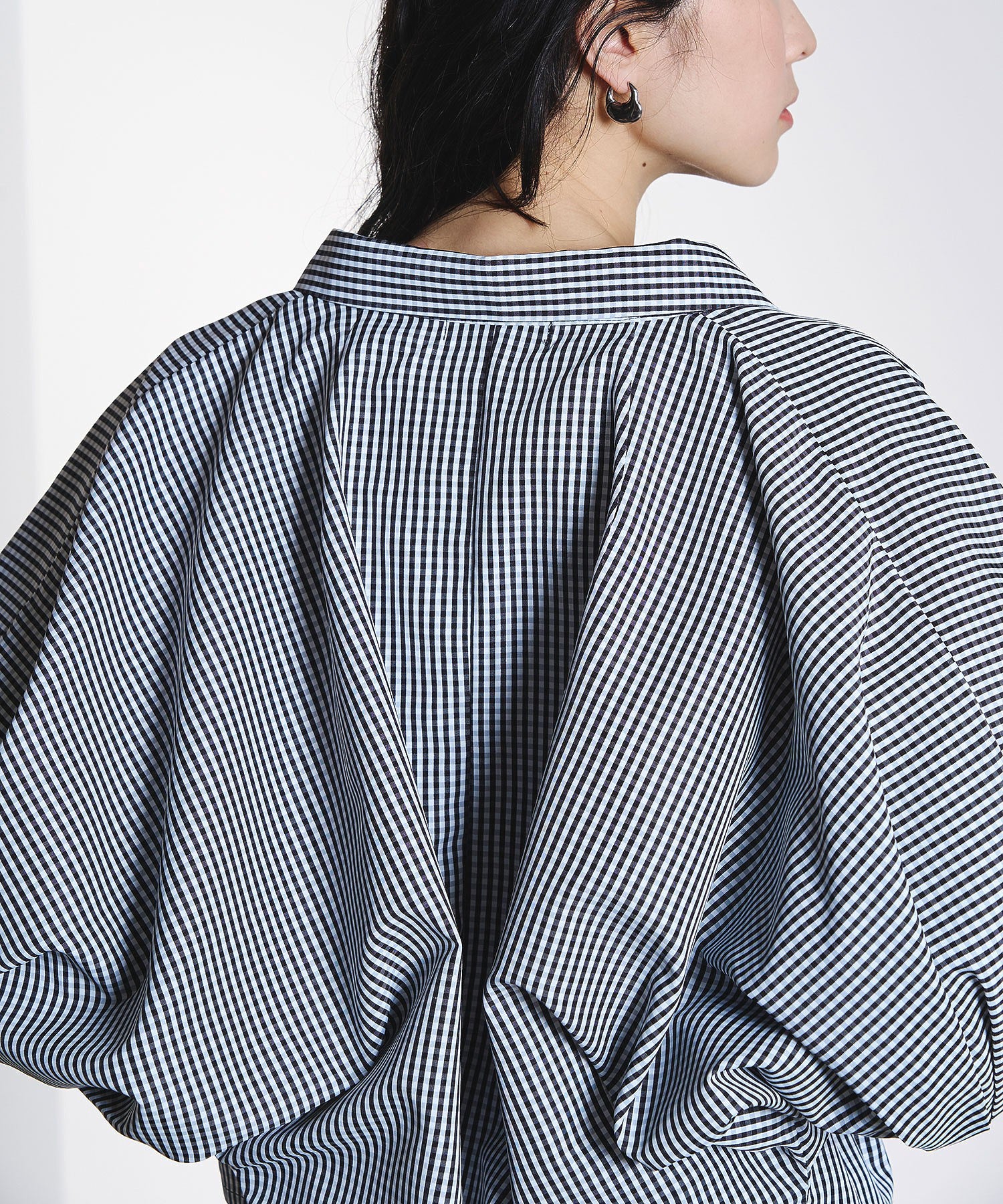 WIDE PUFF SLEEVE SHIRT