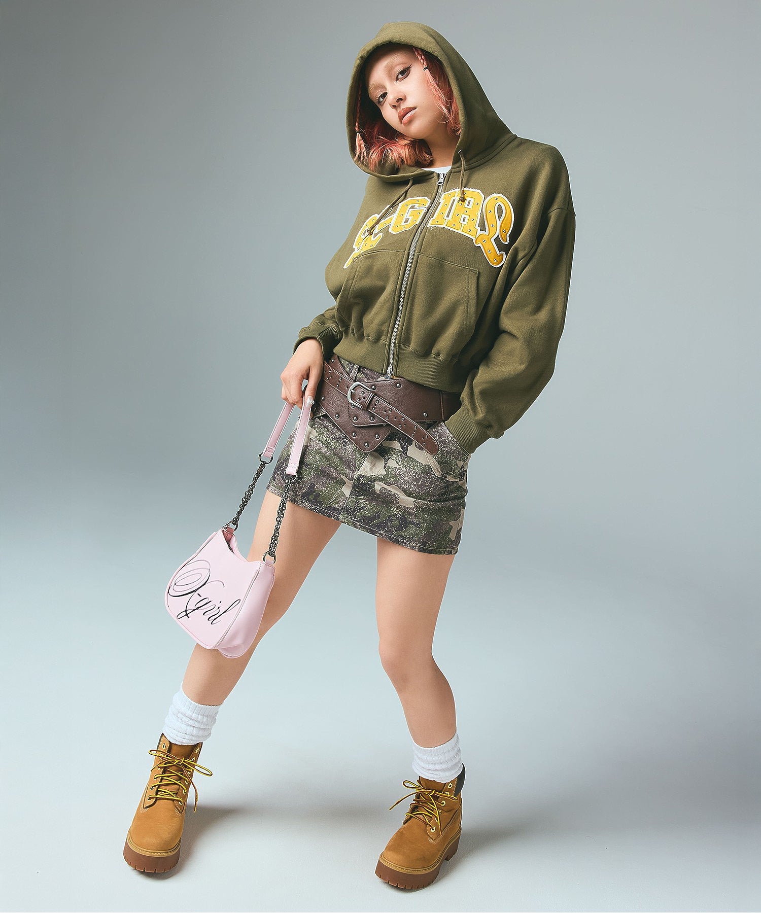 FLAP POCKET MINI SKIRT