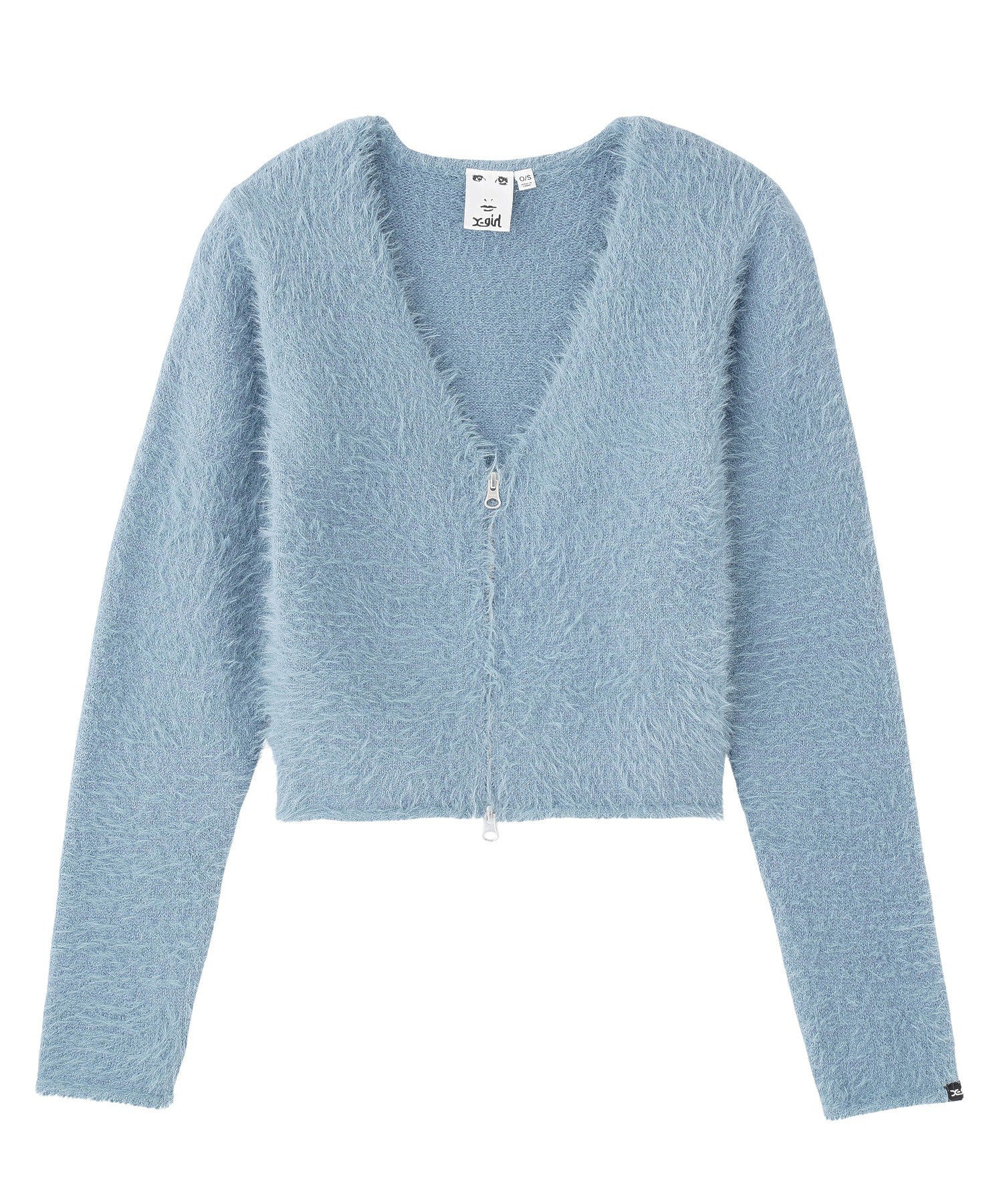 SHAGGY KNIT CARDIGAN