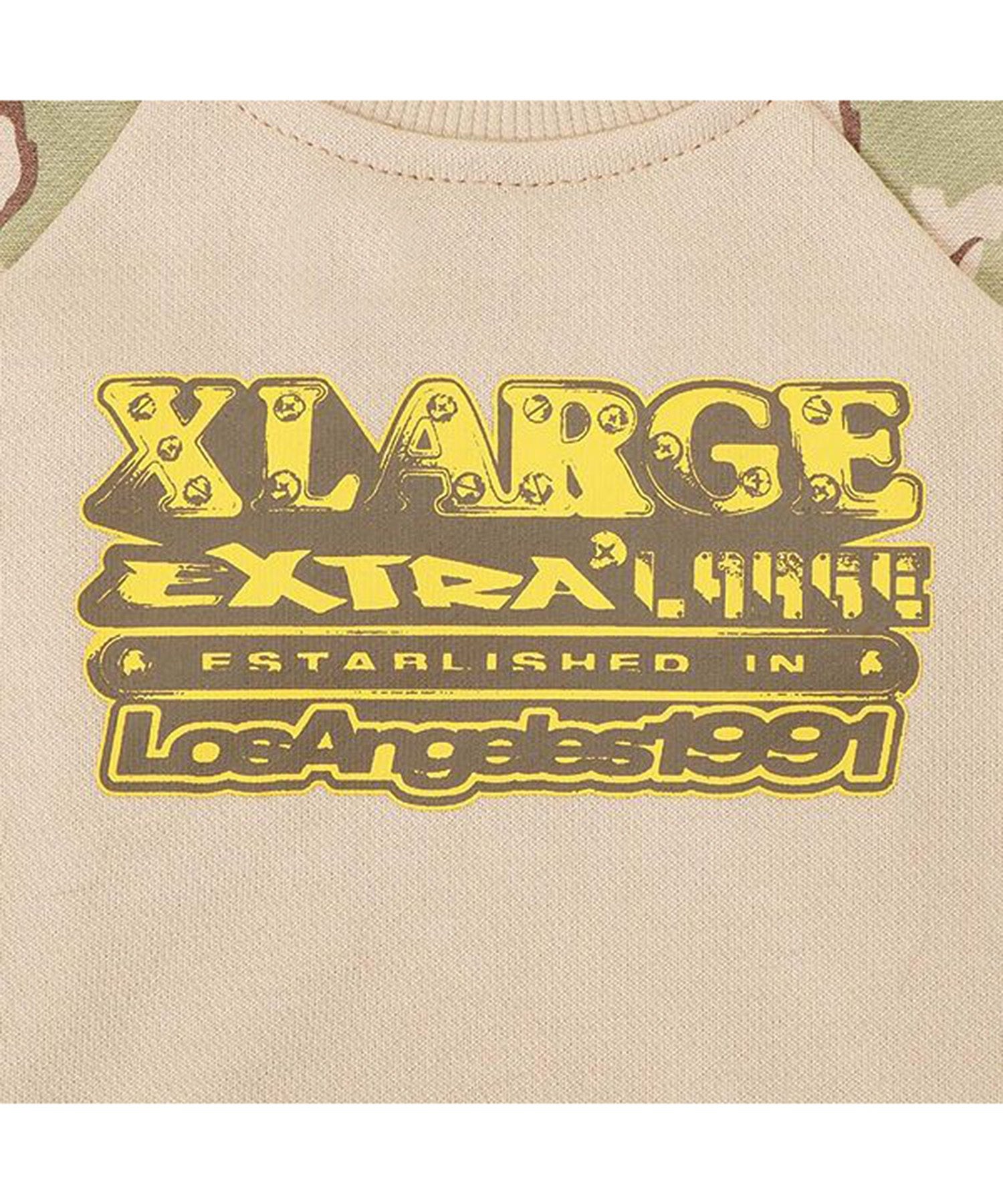 【XLARGE DOGWEAR】ラグラントレーナー