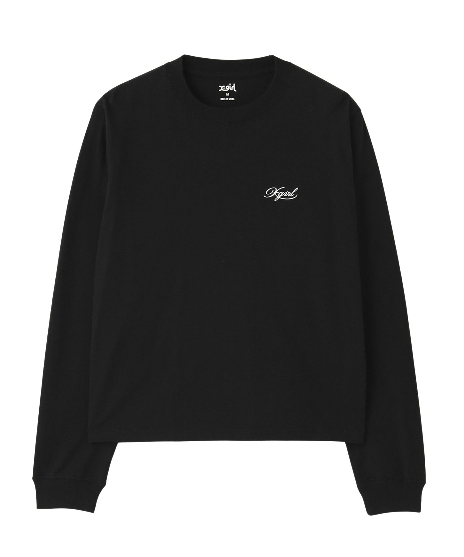OVAL LOGO AND MESSAGE L/S TEE