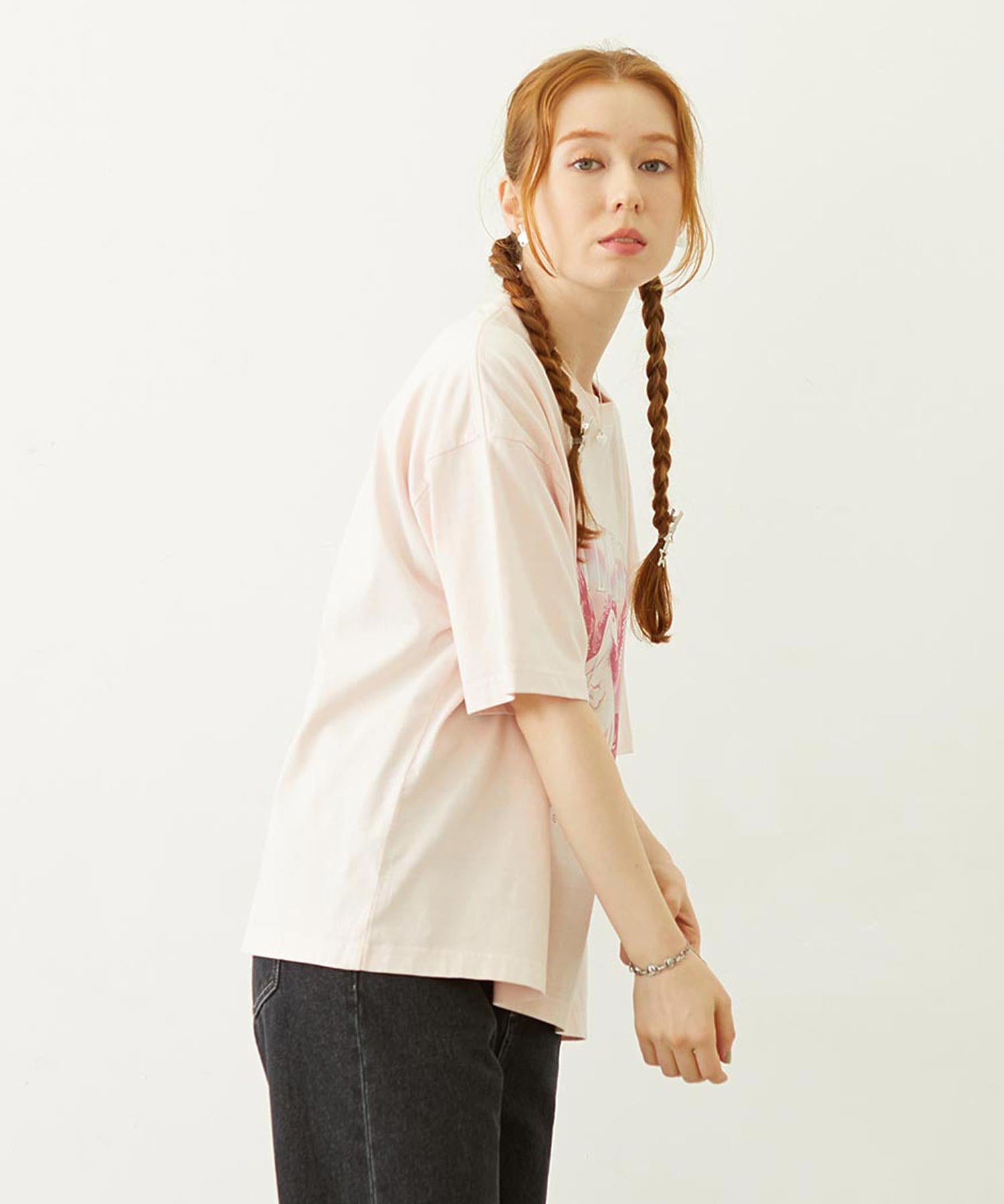 PEGASUS HEART WIDE S/S TEE