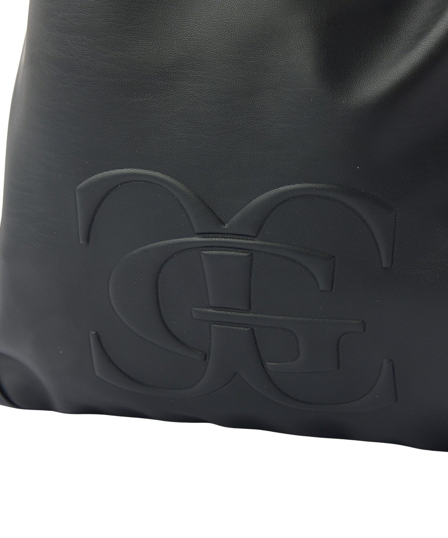 XG EMBLEM FAUX LEATHER KNAPSACK