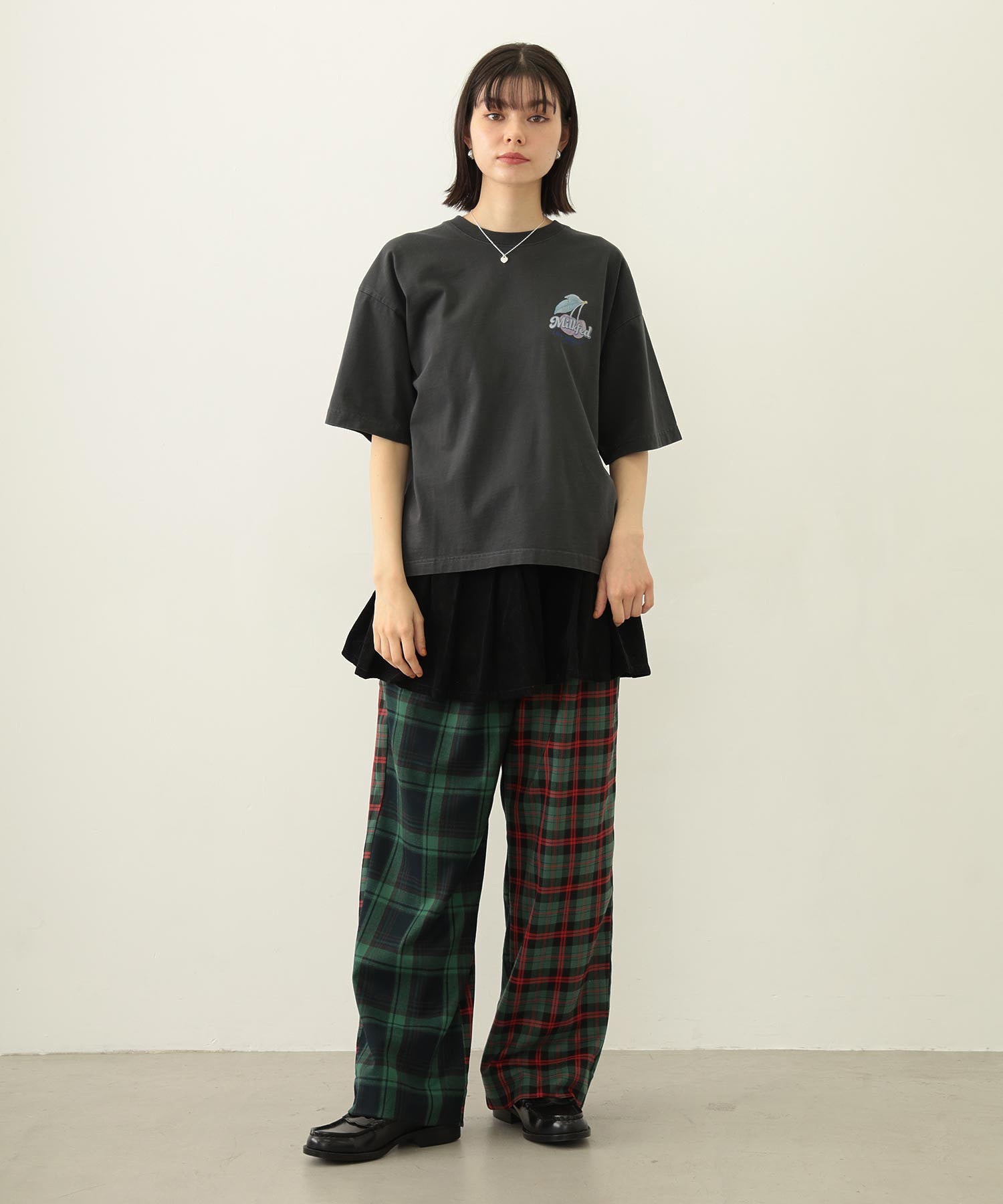 LAYERED CULOTTE SKIRT