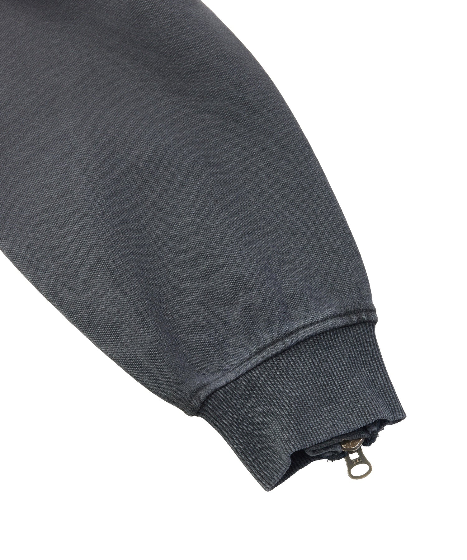 DISTRESSED ZIP UP SWEAT HOODIE DRESS
