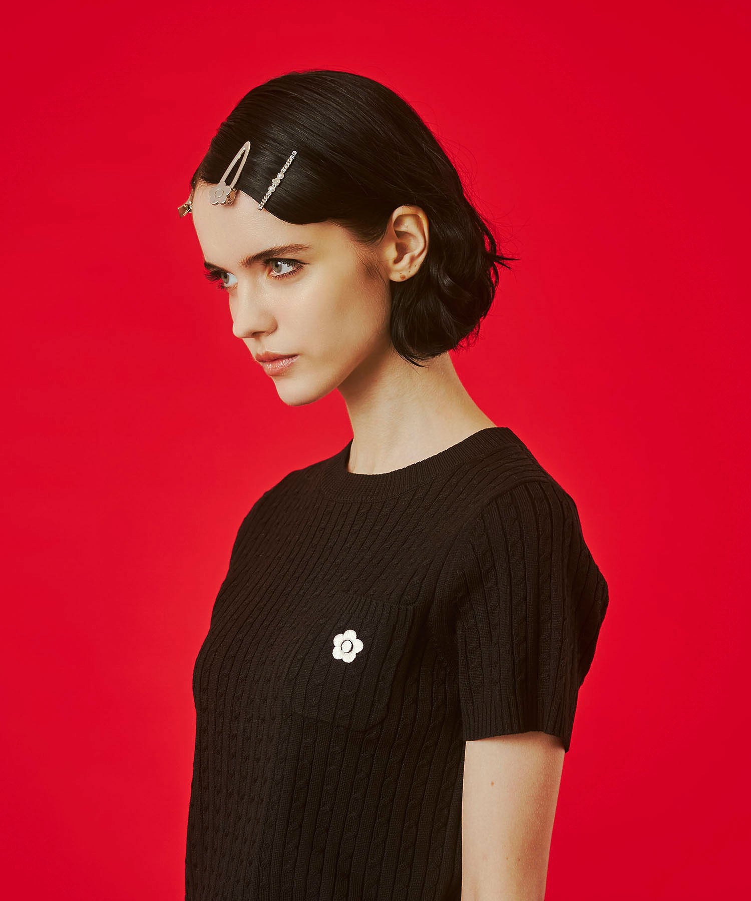MARY QUANT/DAISY METAL CLIP SET