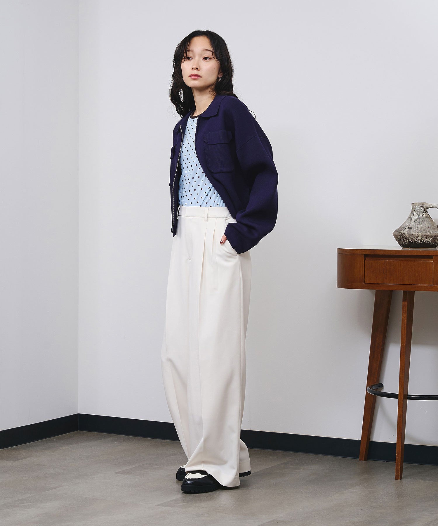 model:161cm 着用サイズ:ONE SIZE