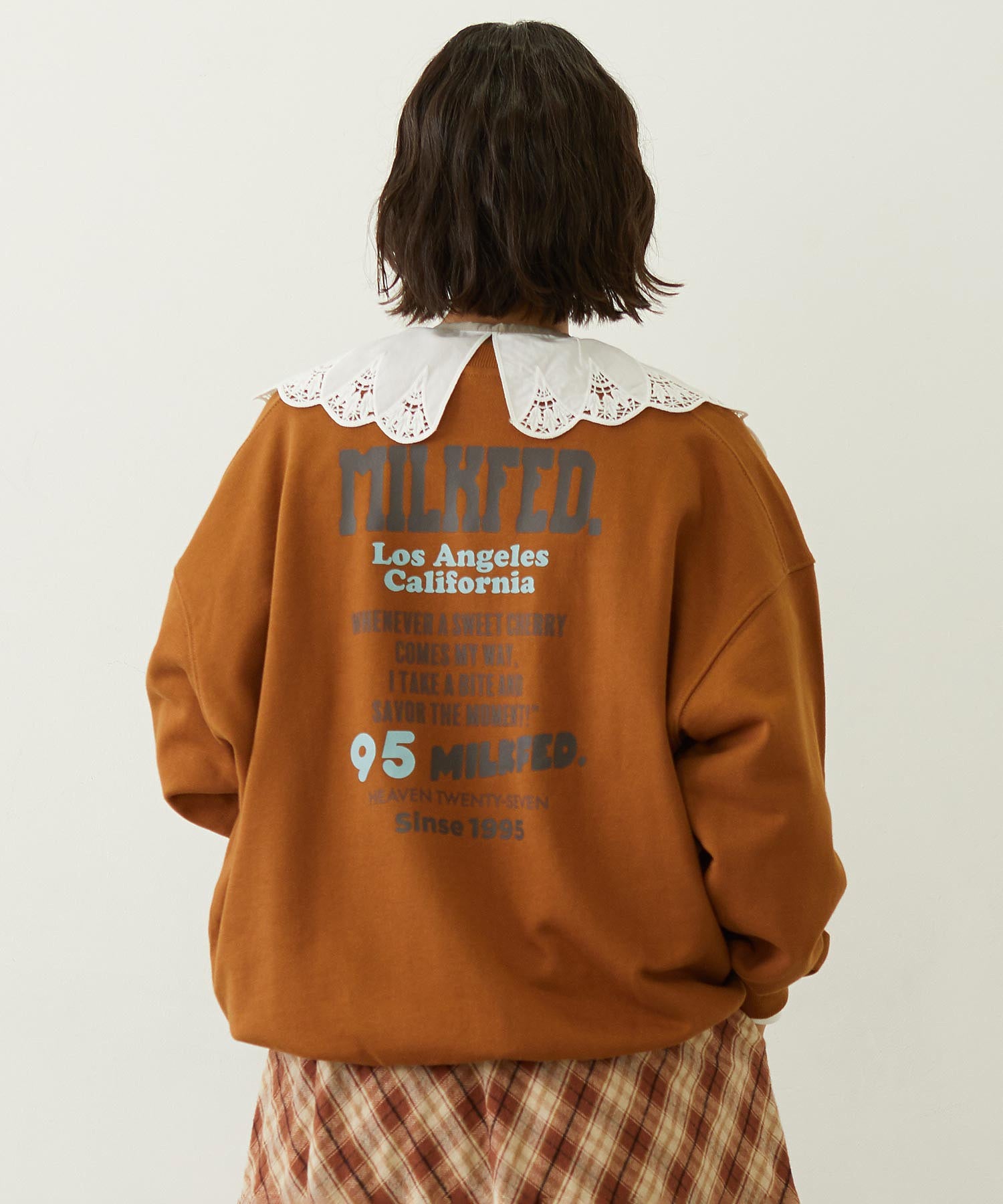 CIRCLE LOGO SWEAT TOP