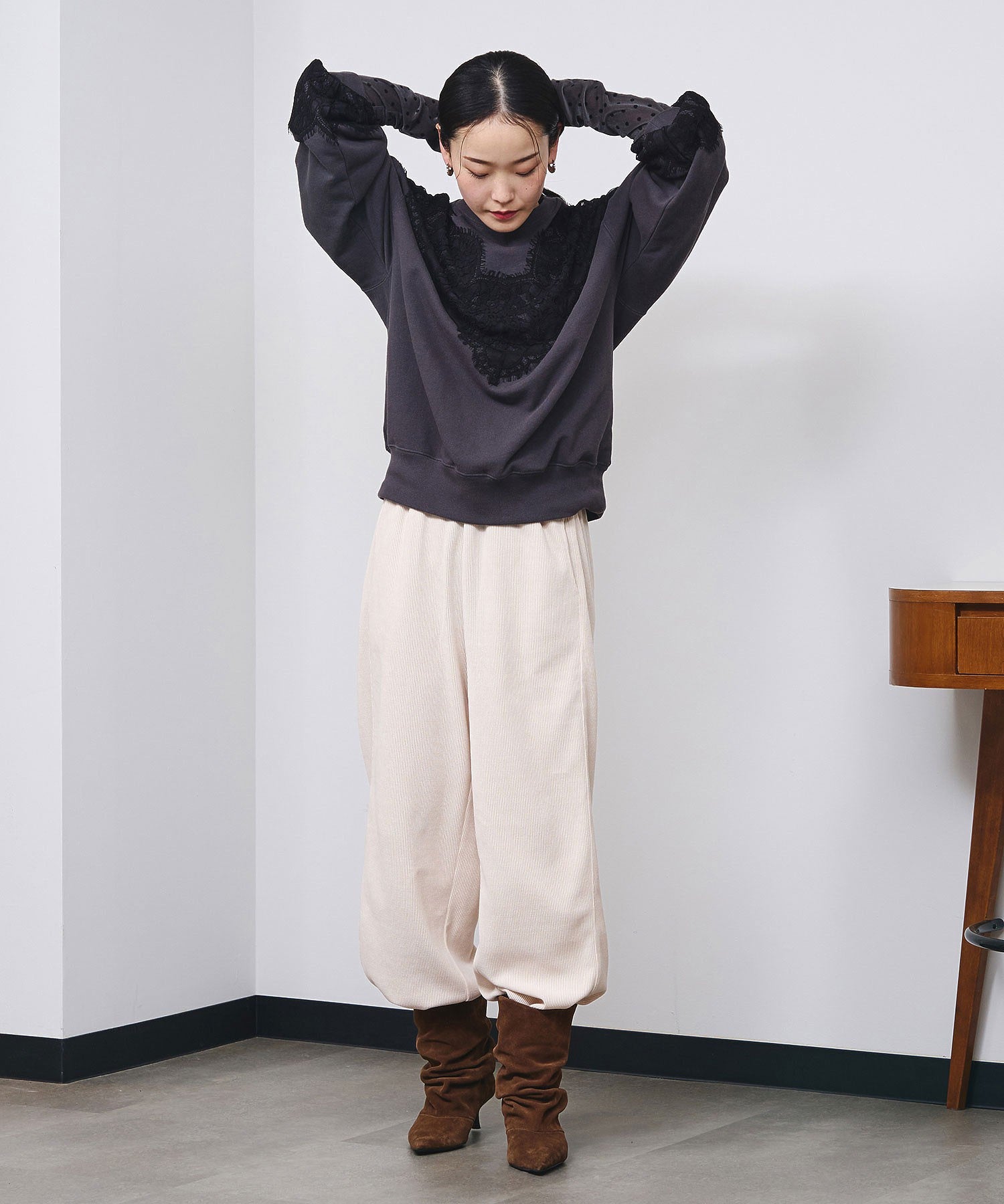 model:166cm 着用サイズ:ONE SIZE