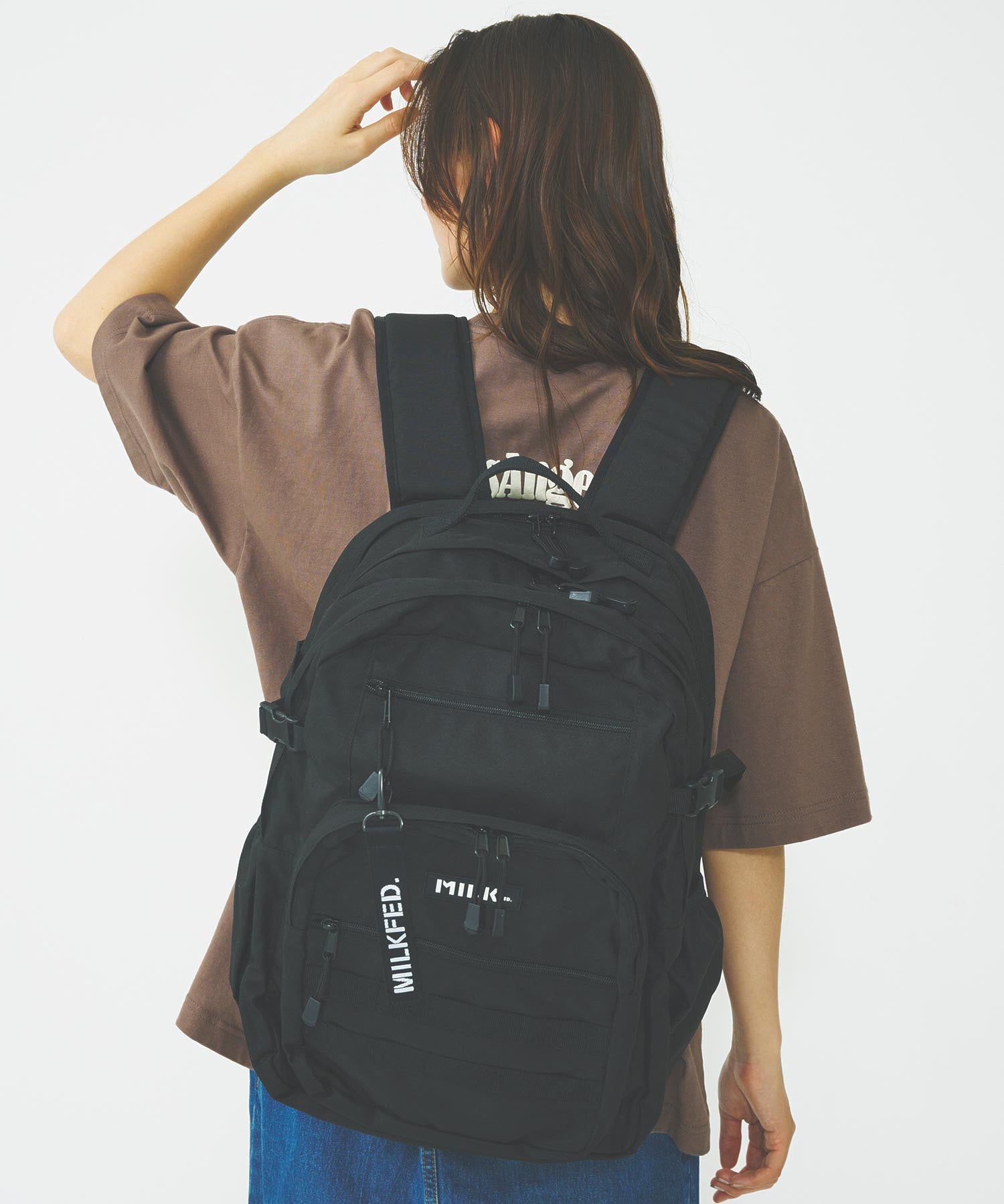 ACTIVE DOUBLE POCKET MOLLE BACKPACK MILKFED.