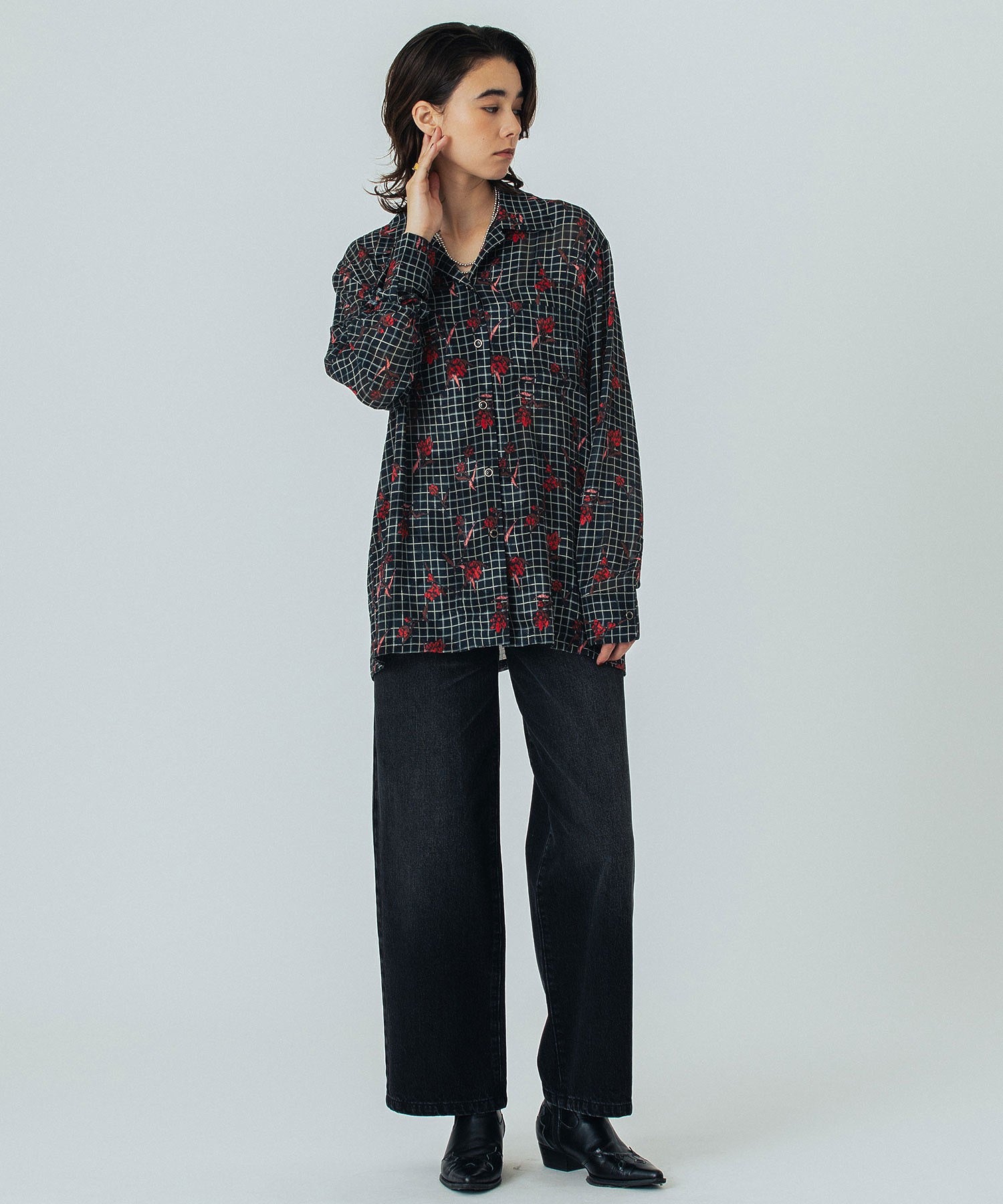 model:172cm 着用サイズ:ONE SIZE