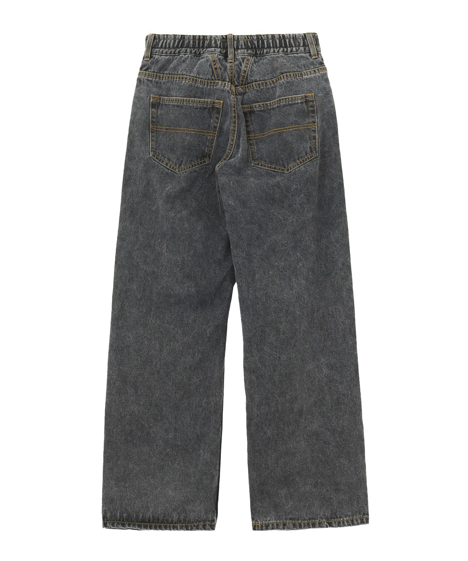 DRAWSTRING DENIM PANTS