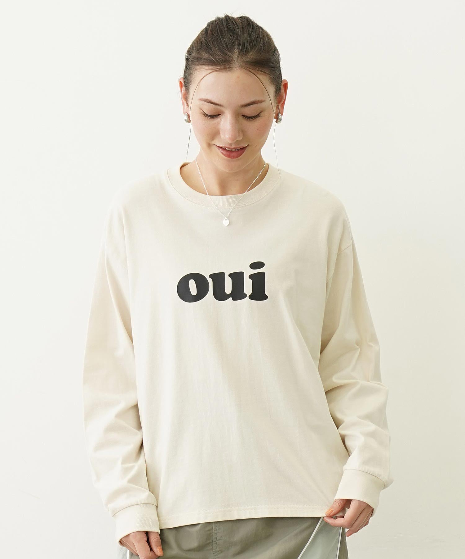 OUI WIDE L/S TEE