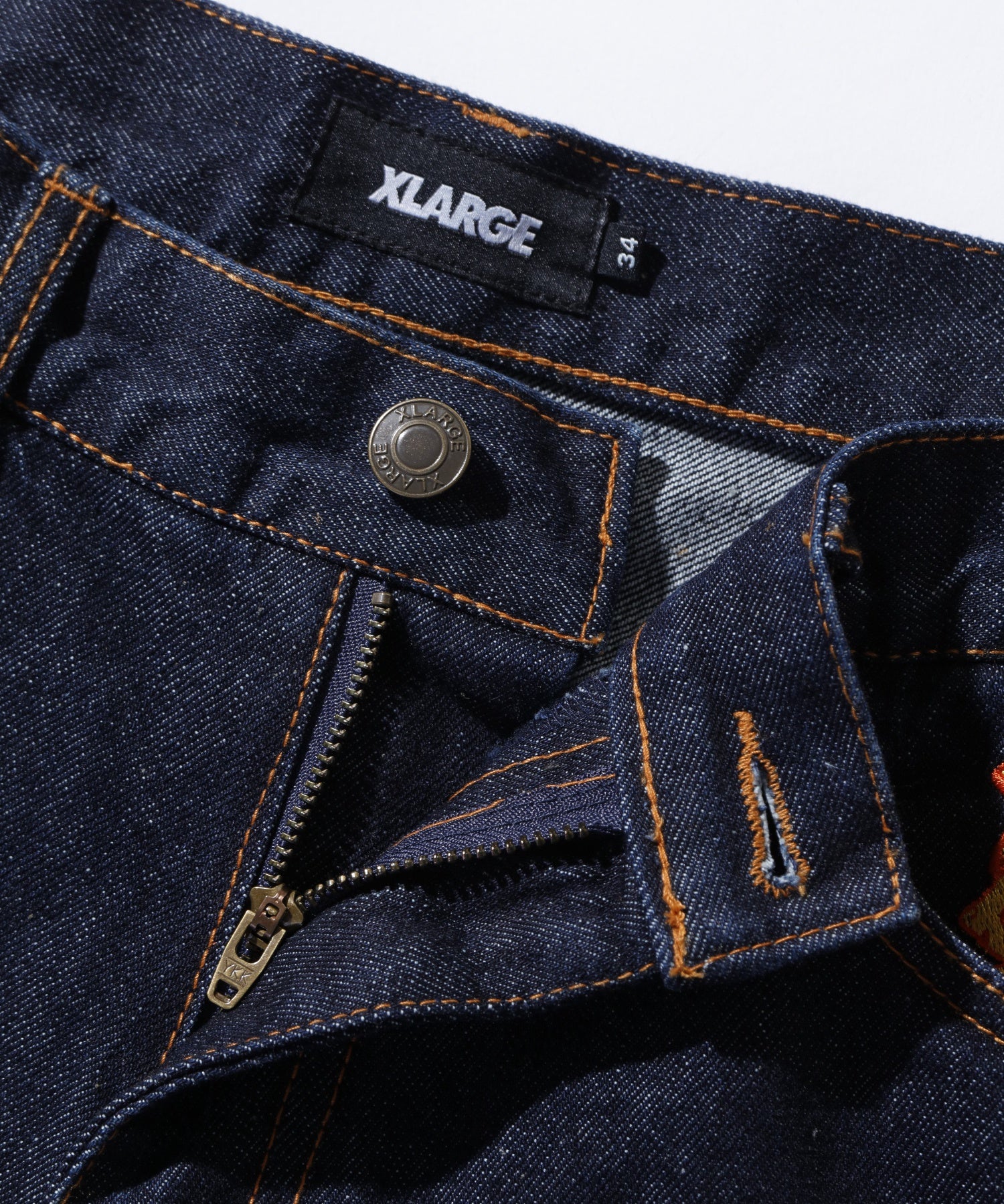 XLARGE×CRENSHAW SKATE CLUB DENIM SHORT PANTS