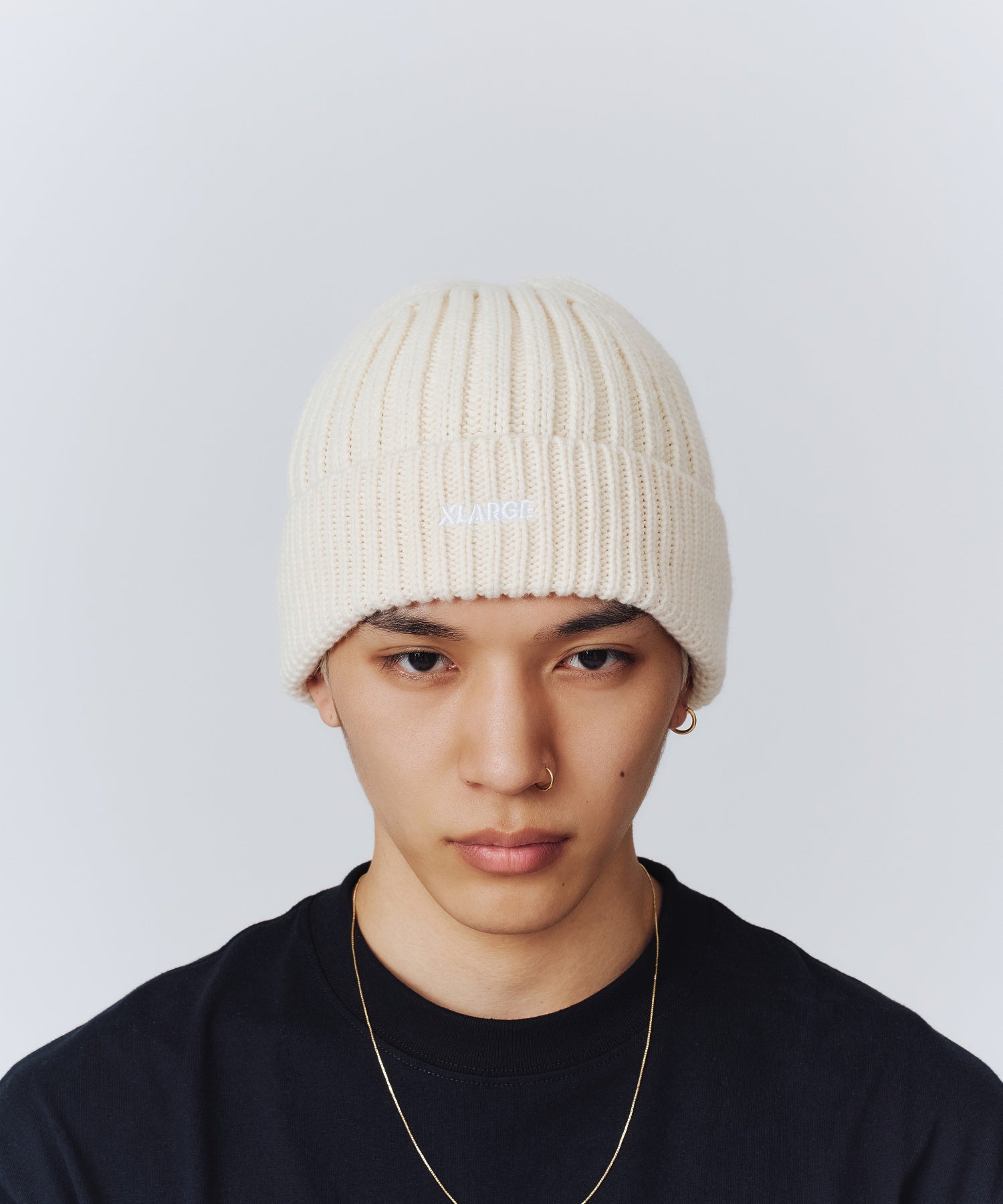 RIB KNIT CAP