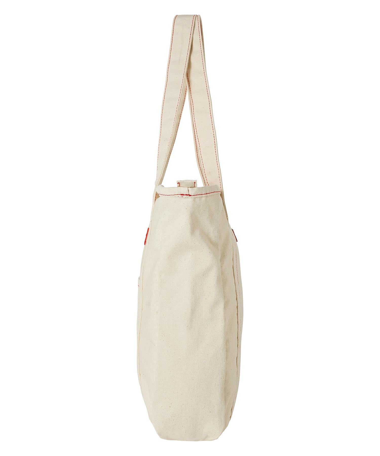 CONTRAST STITCH TOTE BAG MILKFED.