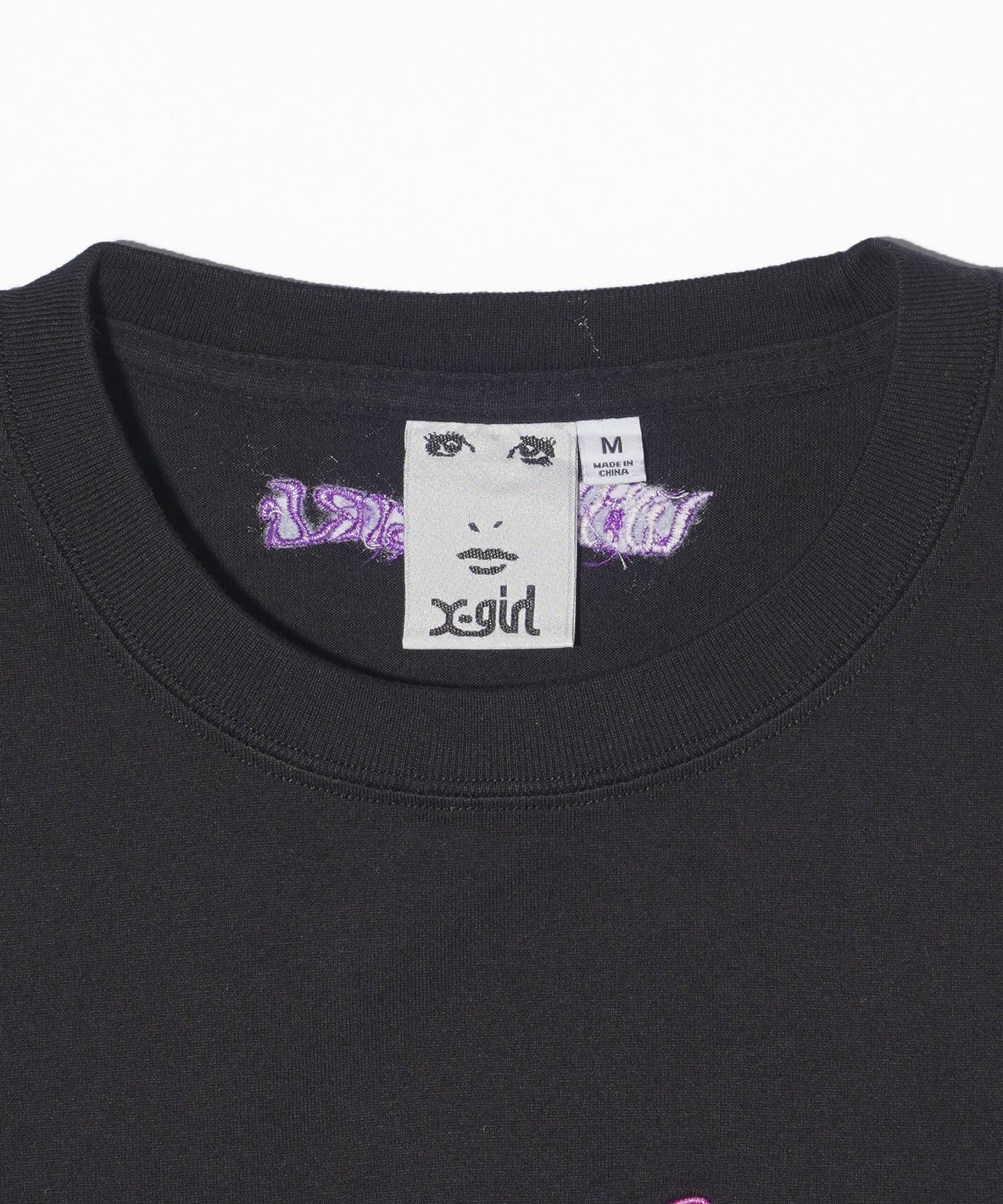 EMBROIDERED BUTTERFLY LOGO S/S BABY TEE
