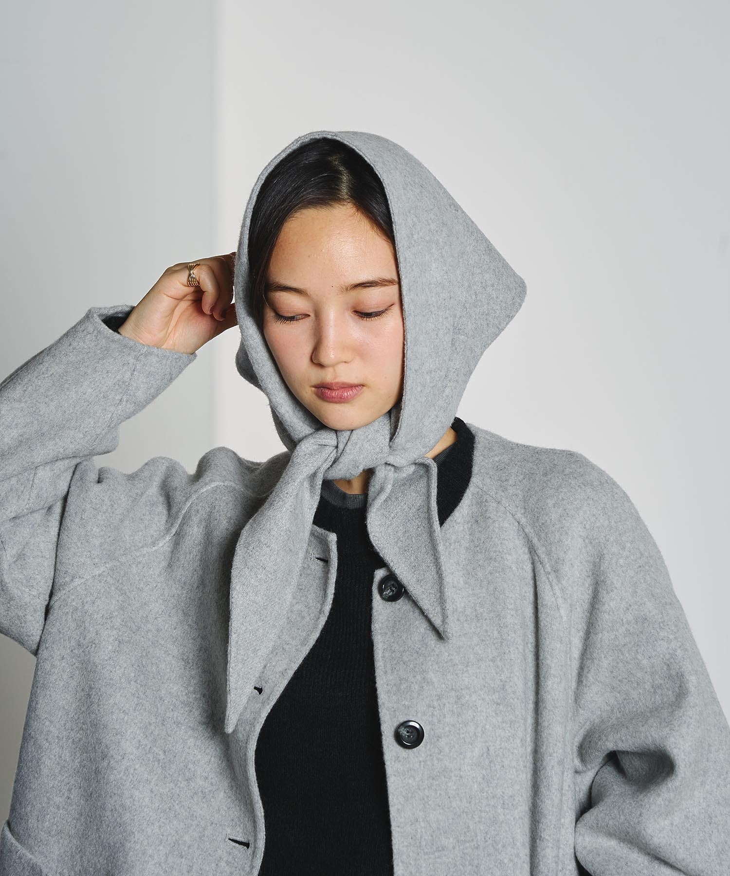 SCARF LONG COAT