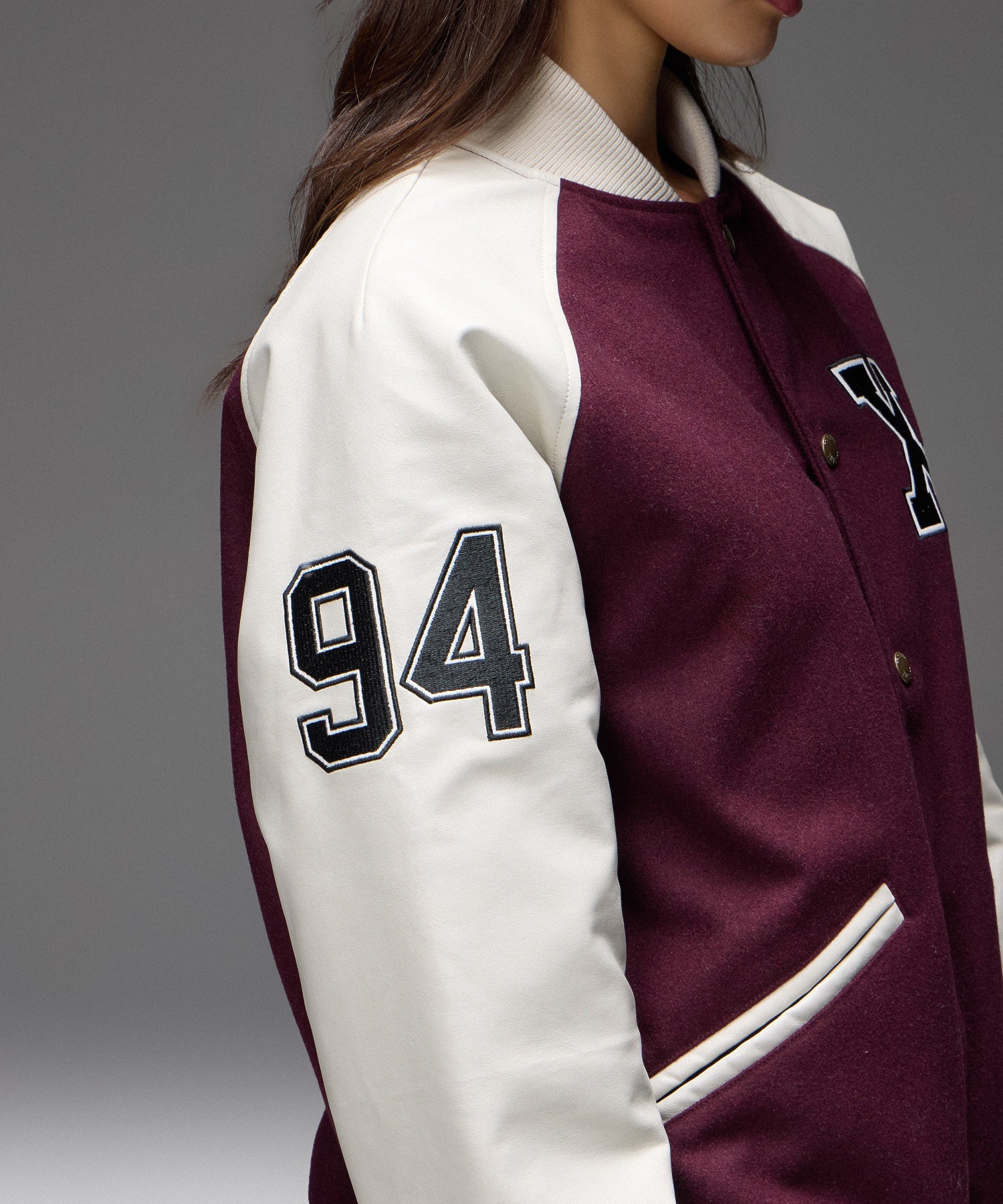 FACE PATCH STADIUM JACKET