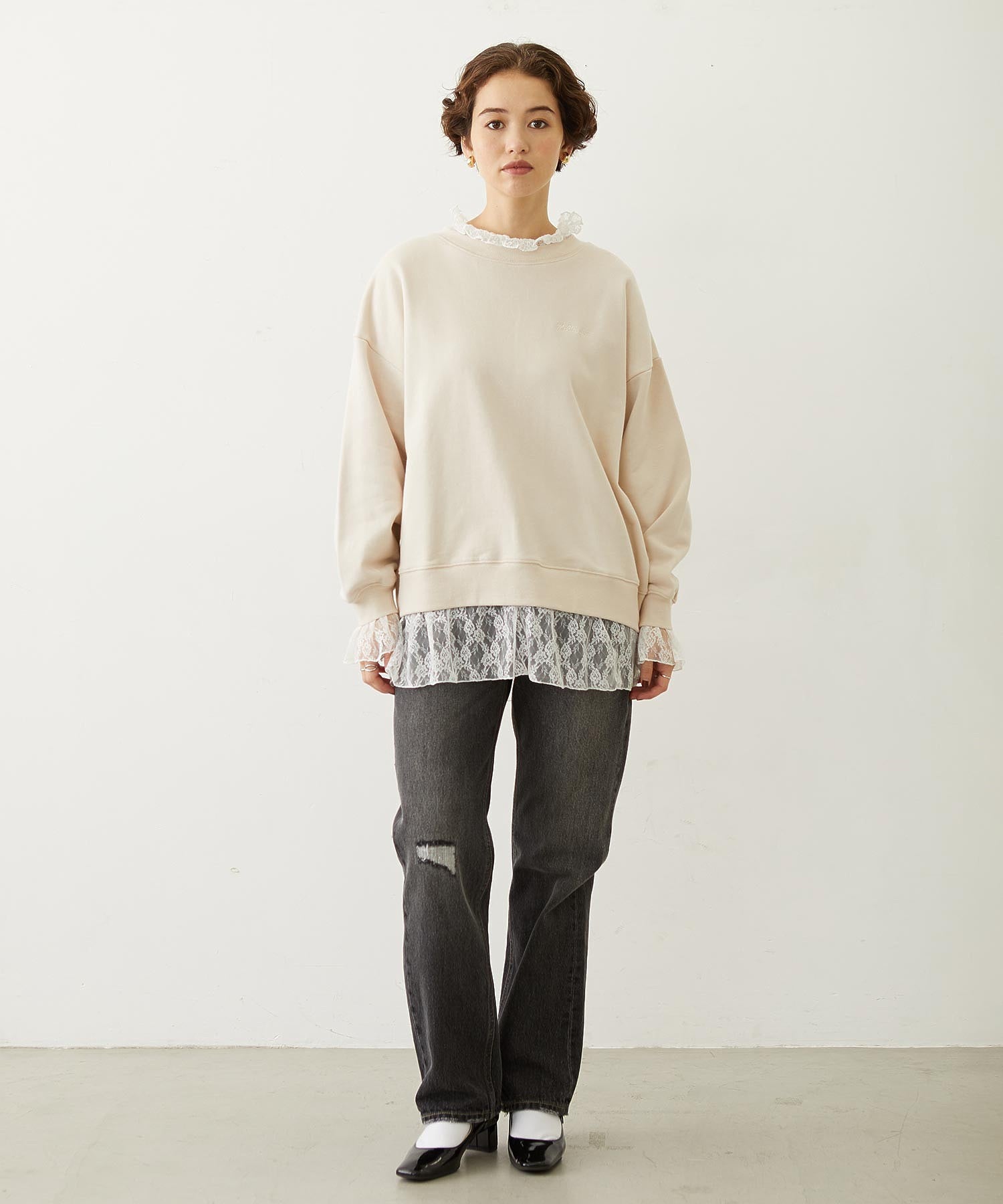 LAYERED LACE TOP