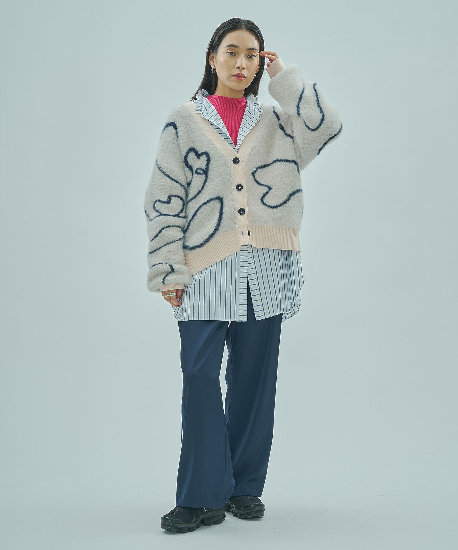 model:164cm 着用サイズ:M