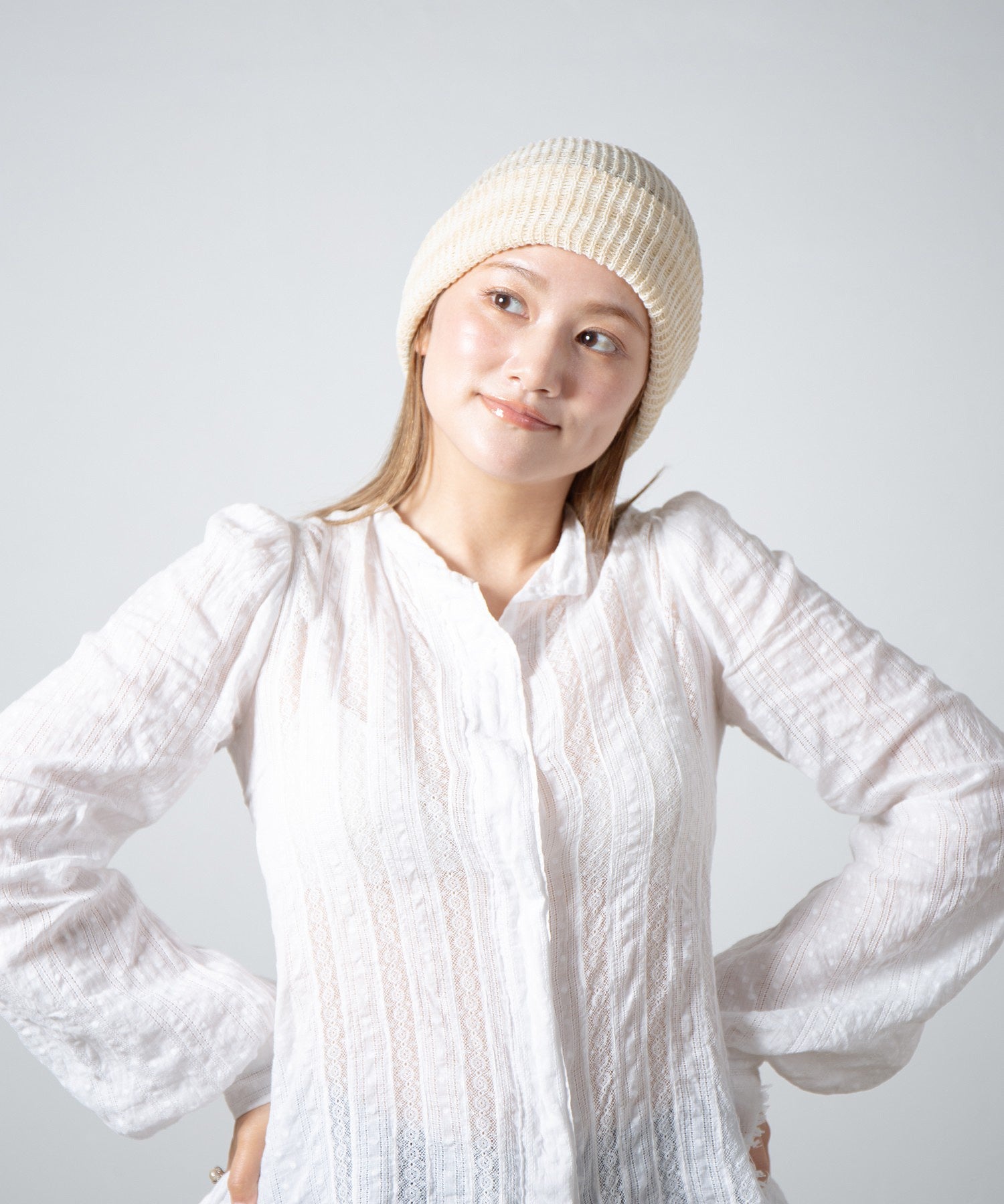 【RACAL】Sheer Mesh Knit Cap