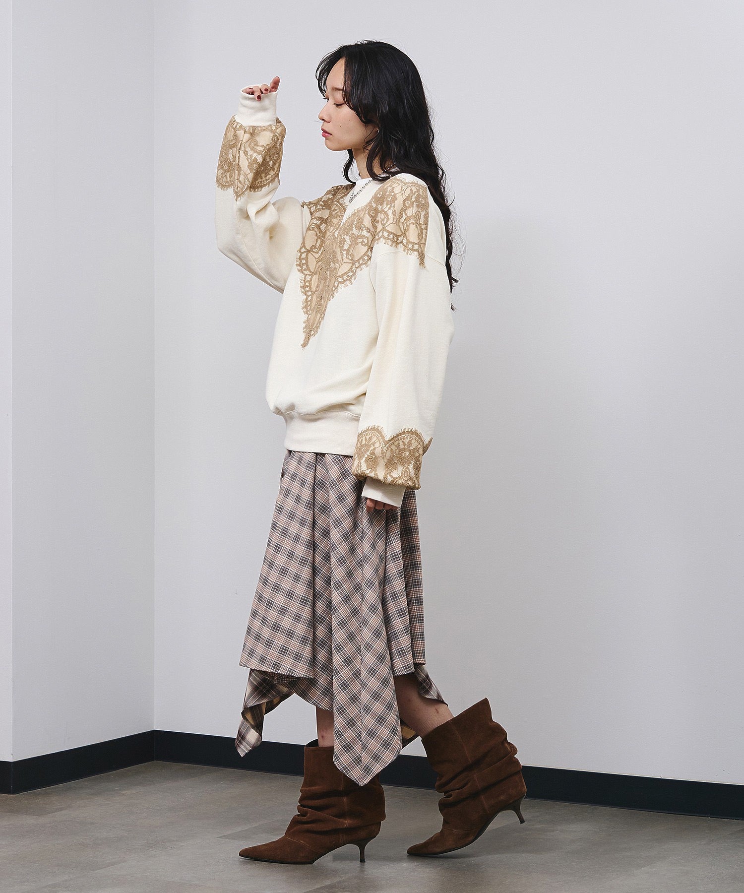 model:161cm 着用サイズ:ONE SIZE