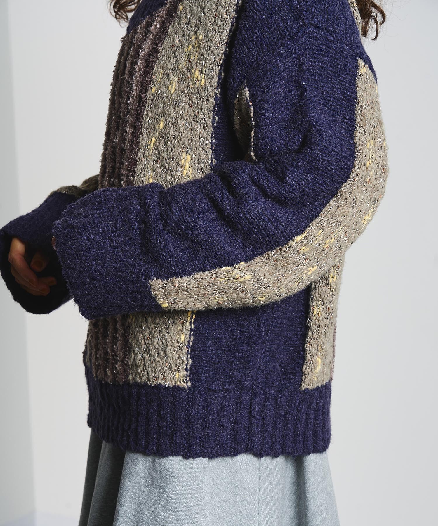 MIX KNIT PULLOVER