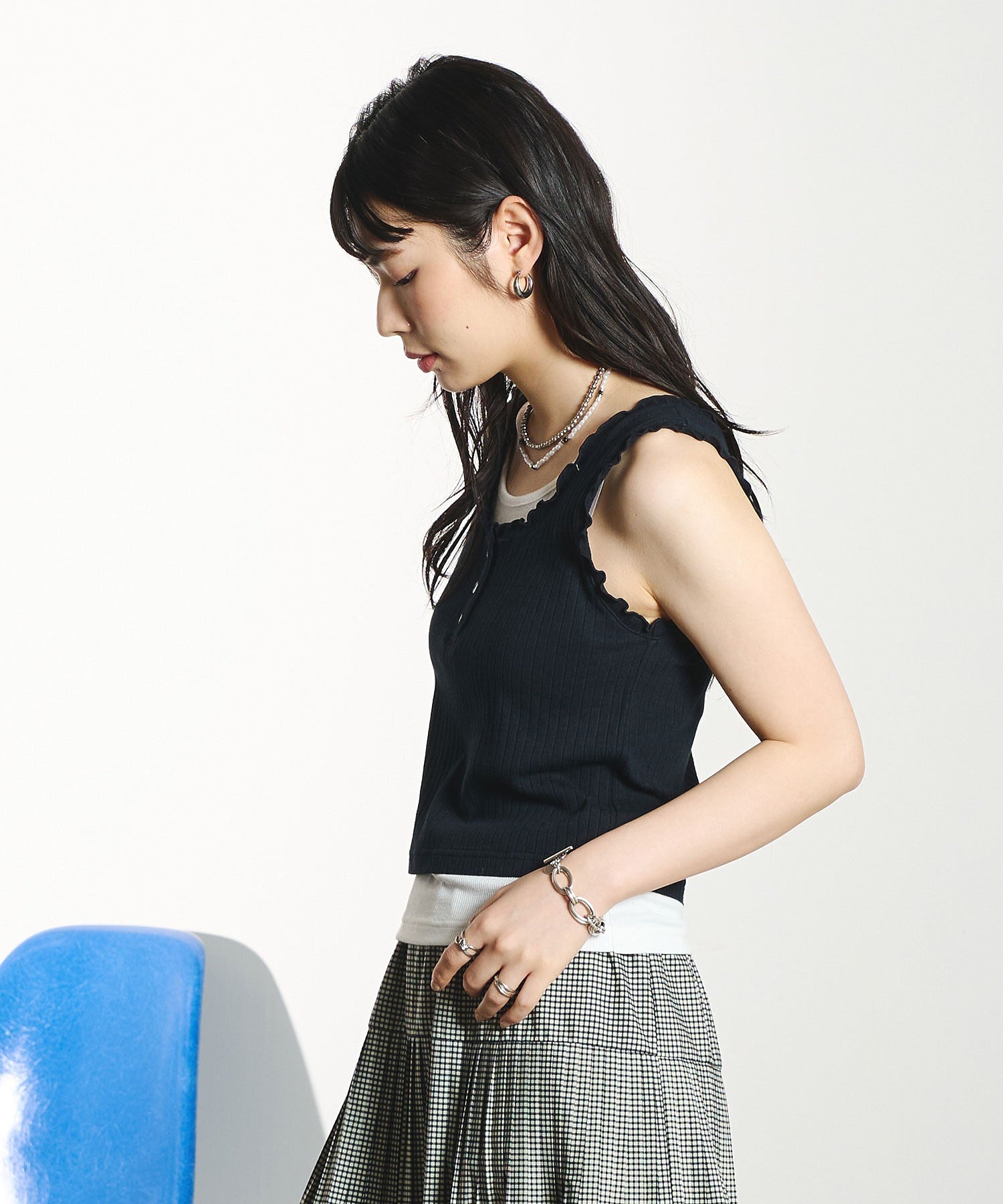 model:163cm 着用サイズ:ONE SIZE