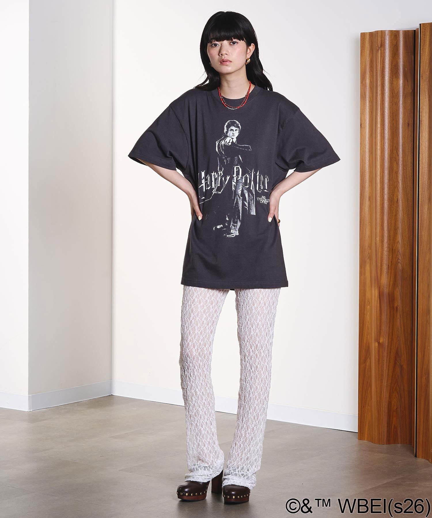 model:163cm 着用サイズ:L