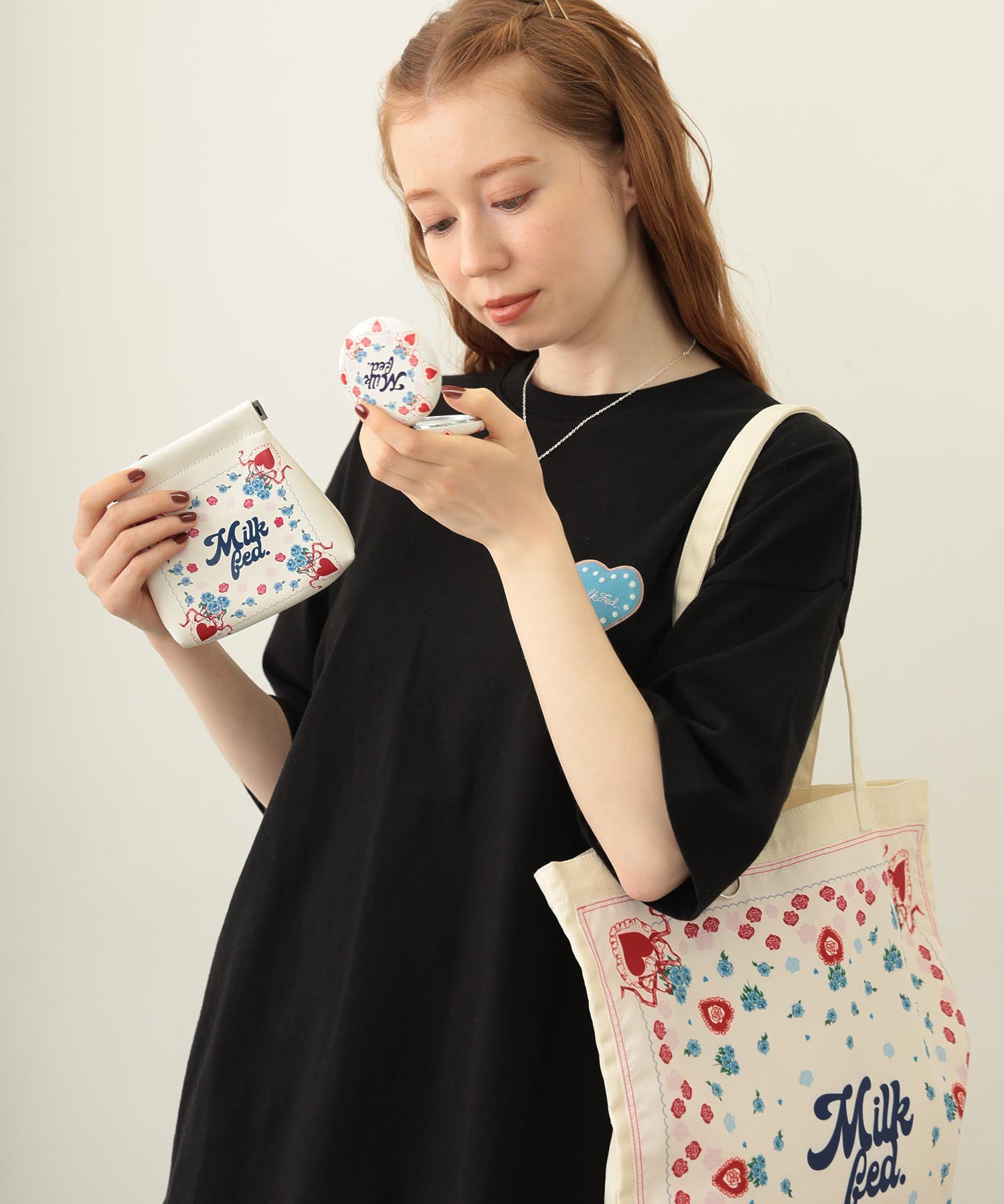 FLOWER PATTERN BANDANA BAG