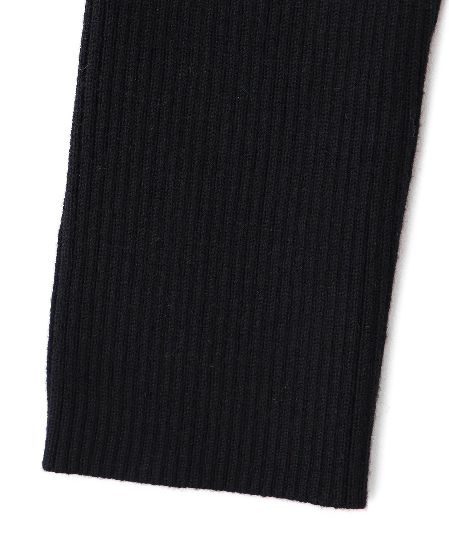NUMBERING JACQUARD ZIP UP KNIT TOP
