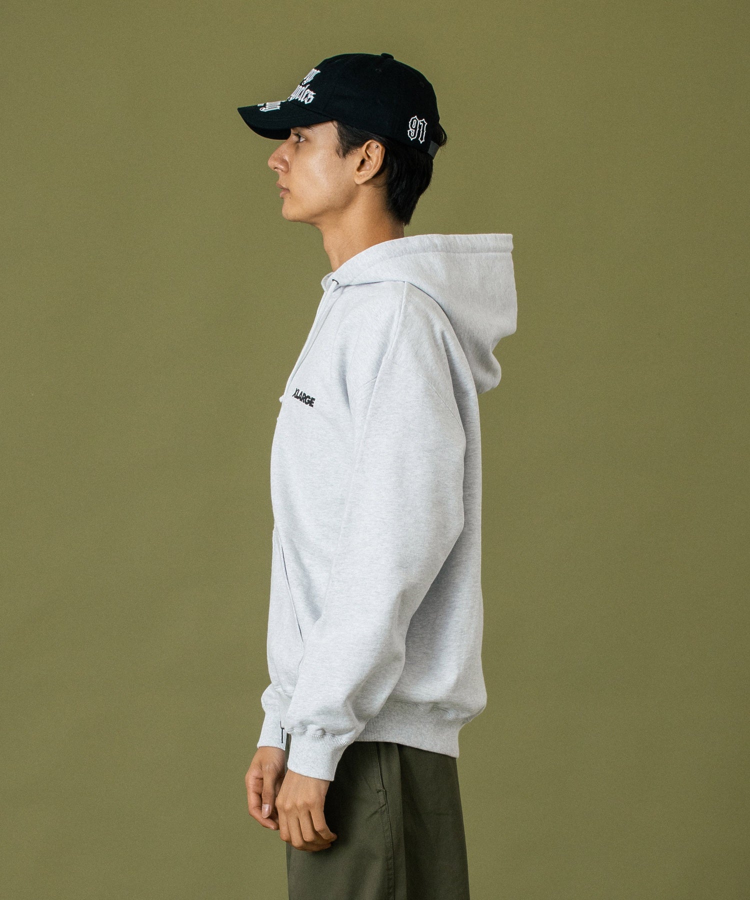 BACKSIDE OG W-ZIP HOODED SWEAT SHIRT