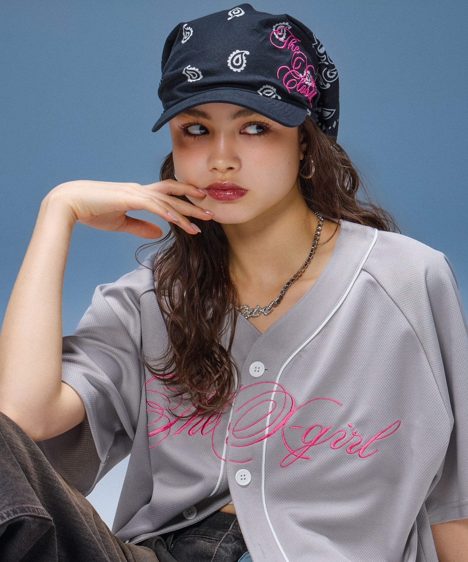 SCRIPT LOGO BANDANA CAP