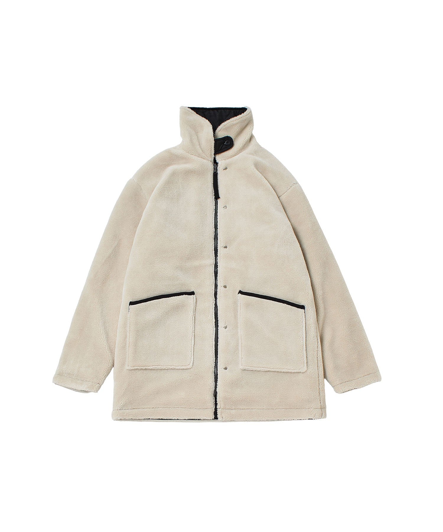 TAION/MILITARY RIVERSIBLE DOWN BOA N-1 TYPE JACKET