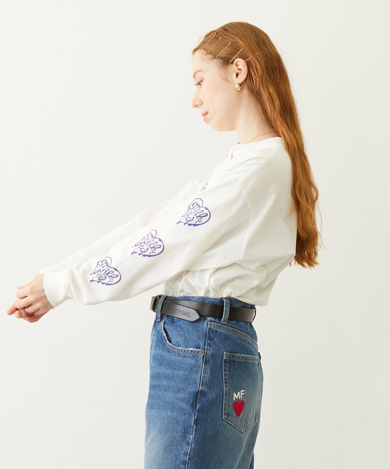 MELTY HEART WIDE L/S TEE