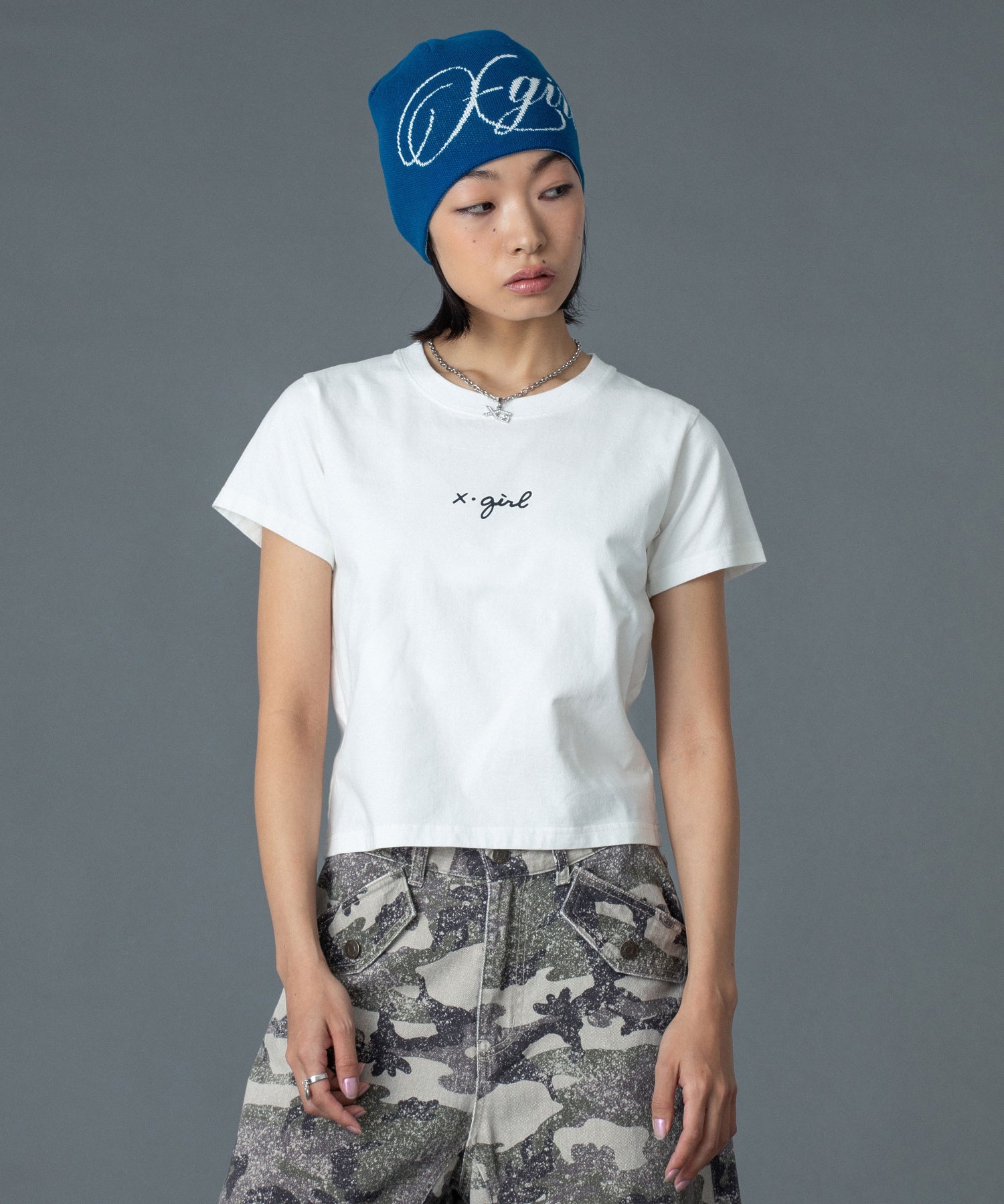 CURSIVE LOGO S/S BABY TEE
