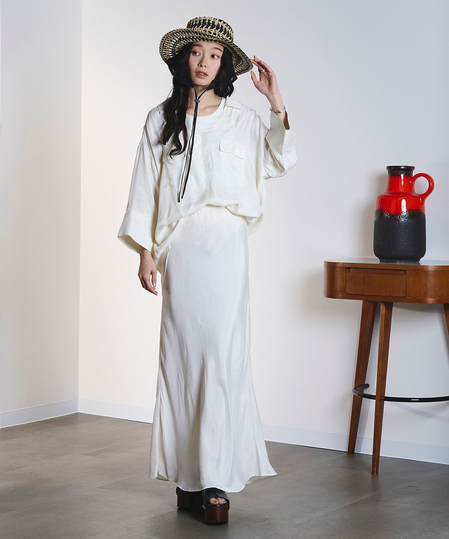 model:161cm 着用サイズ:ONE SIZE