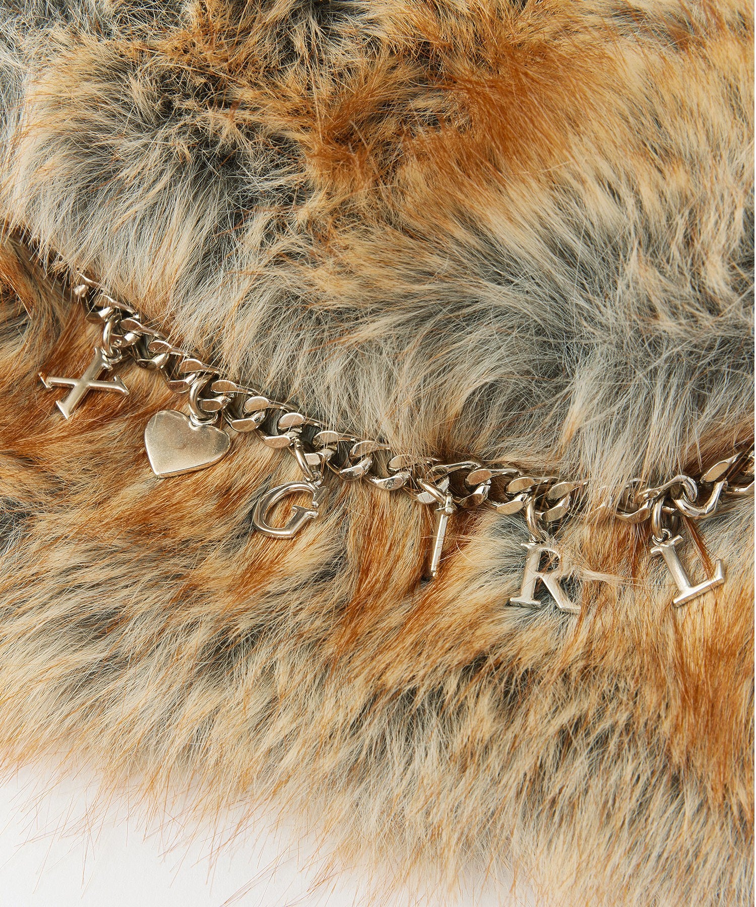 MULTI WAY FAUX FUR POCKET BELT