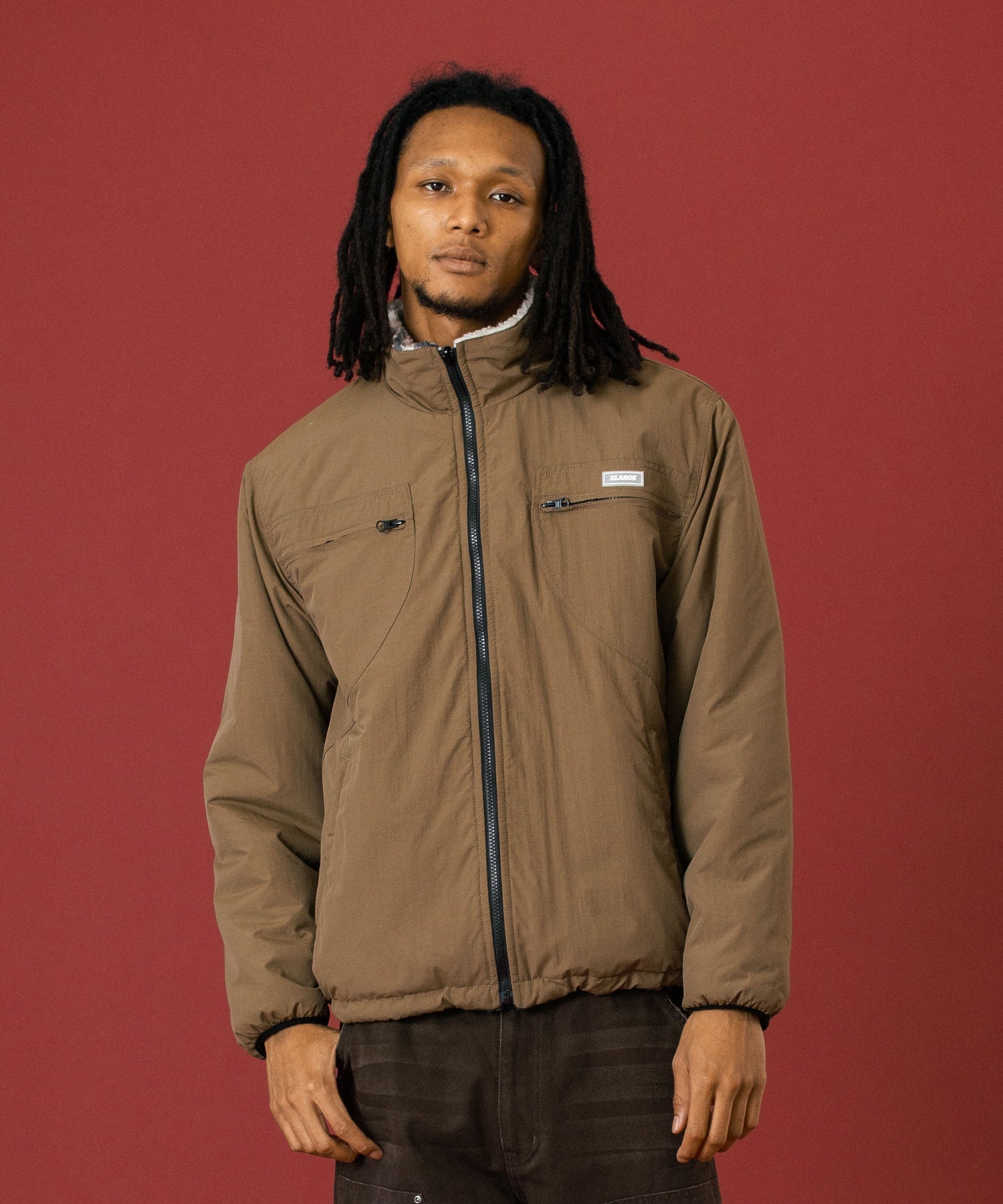 REVERSIBLE NYLON JACKET