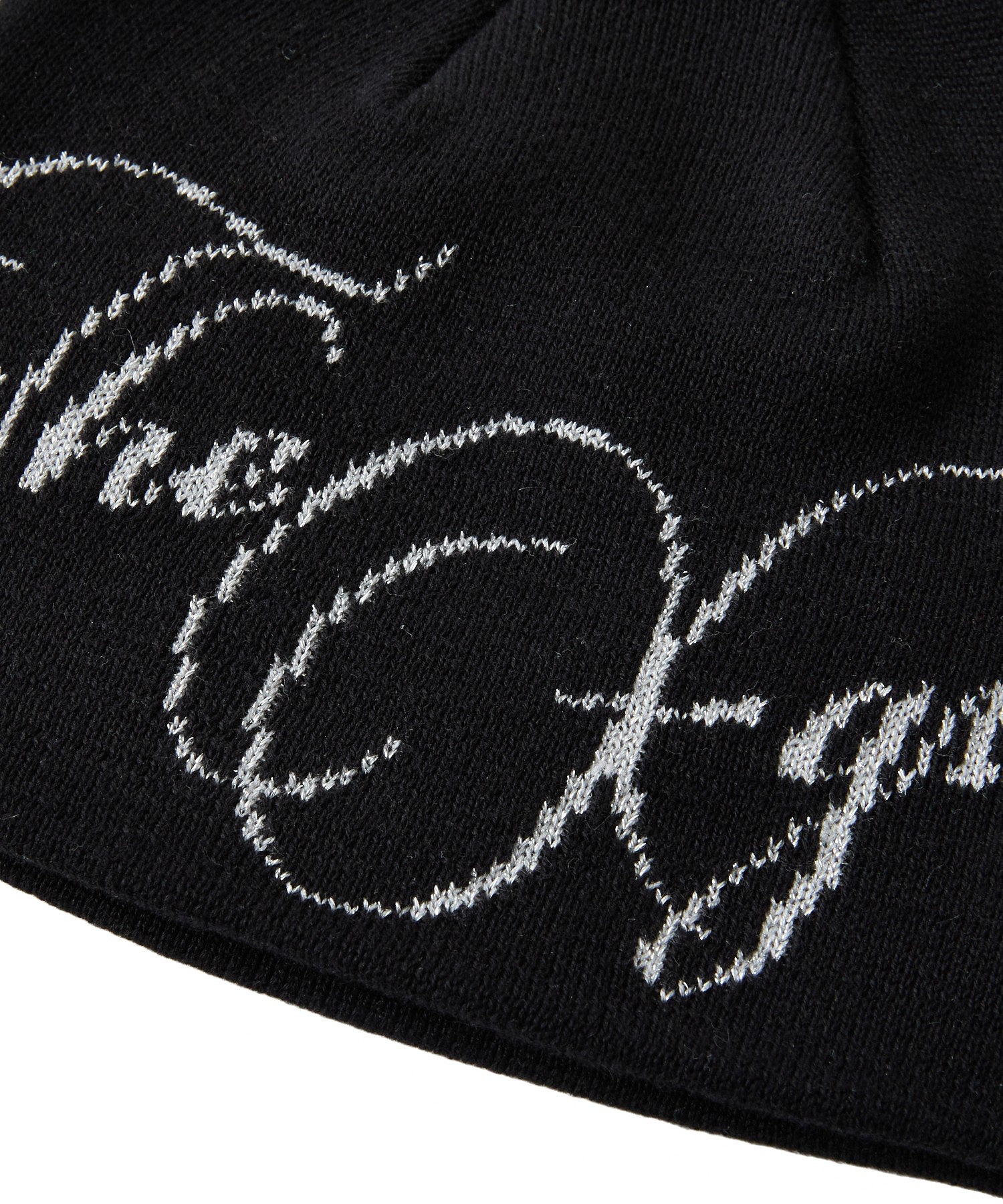 GLITTER LOGO BEANIE